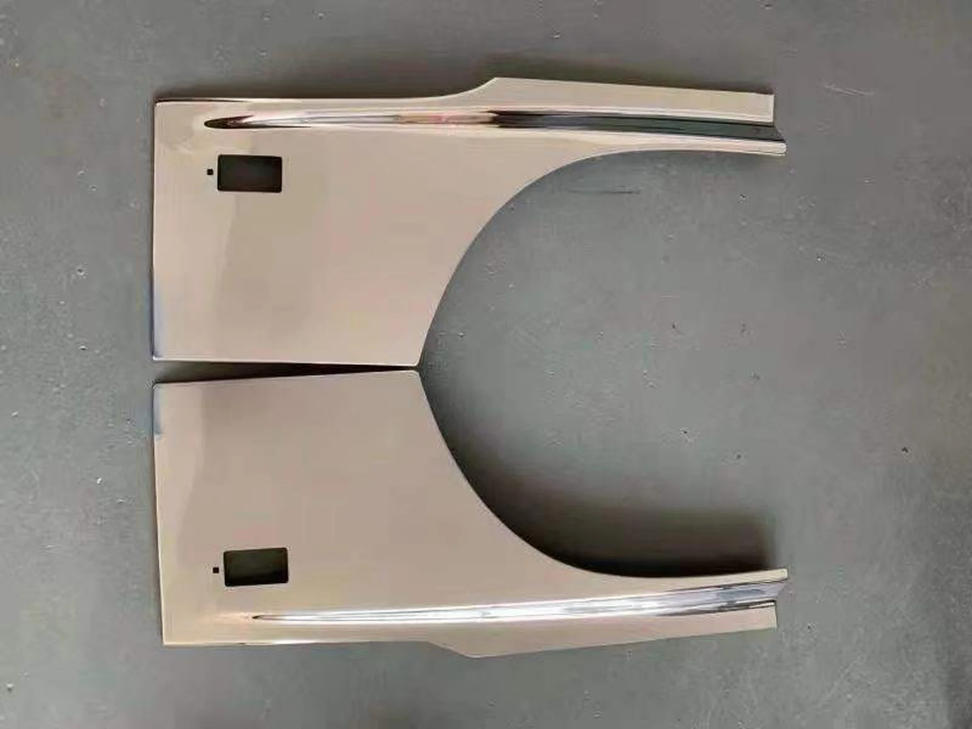 Chrome Plastic Door / Window Trim for Hino Dominator 500 / New 500