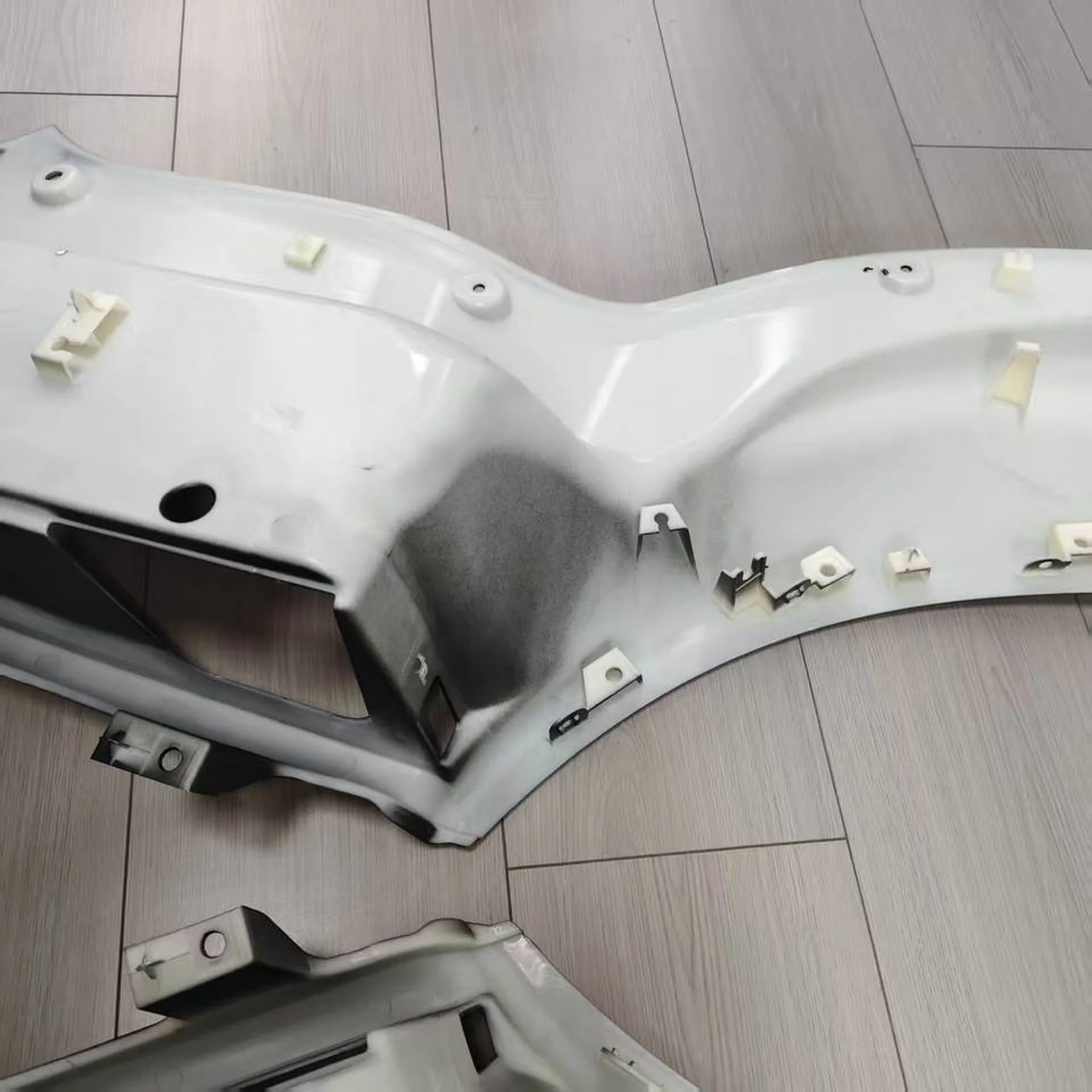 Black Plastic Step Panel for Hino New Mega 700