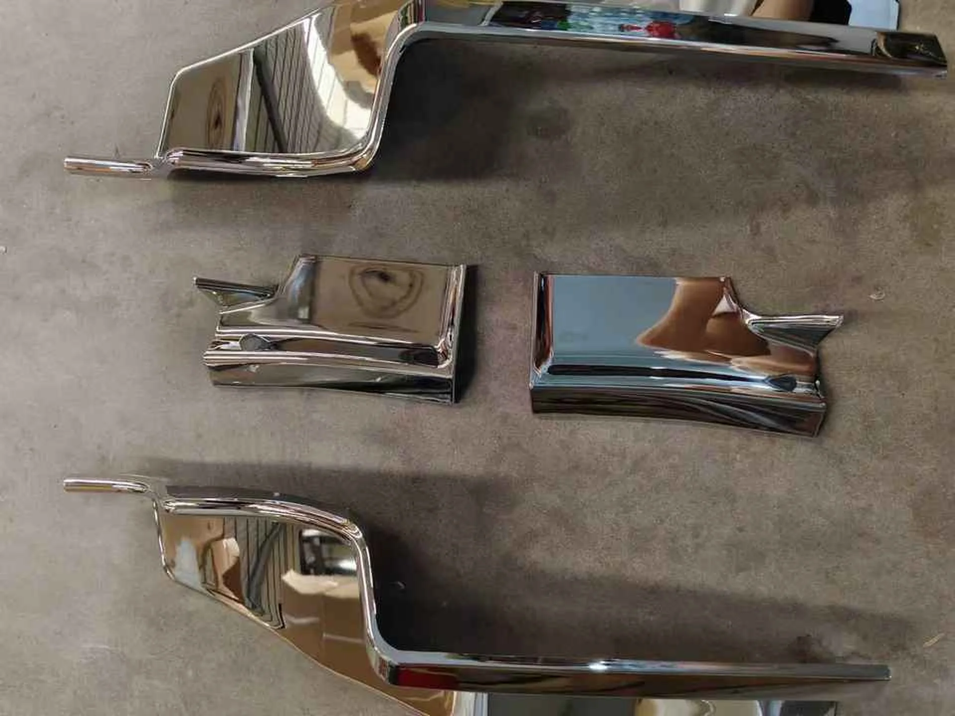 Chrome Plastic Bumper for Hino New Mega 700