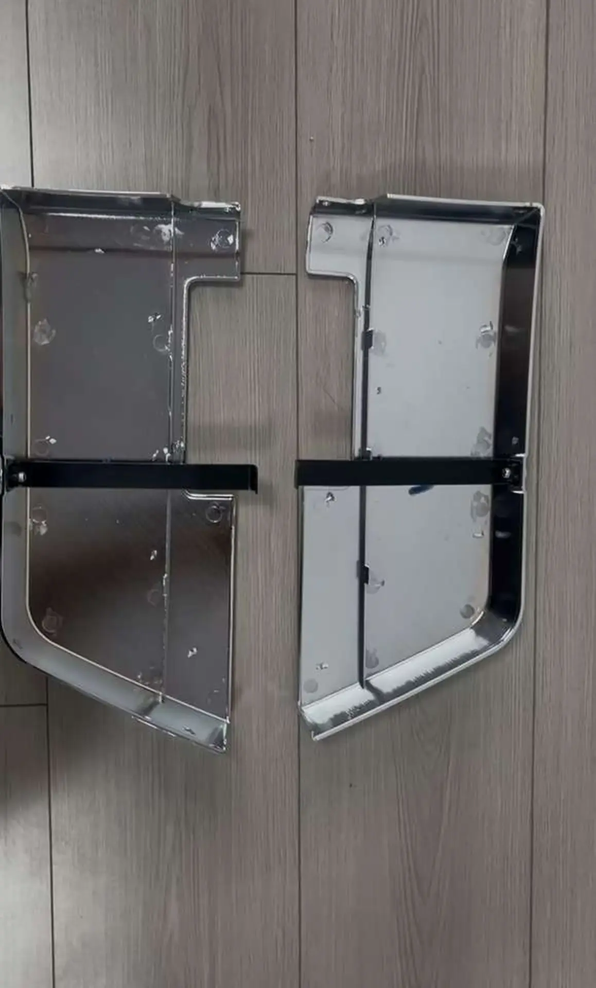 Chrome Plastic Step Panel for Isuzu New Elf 2023