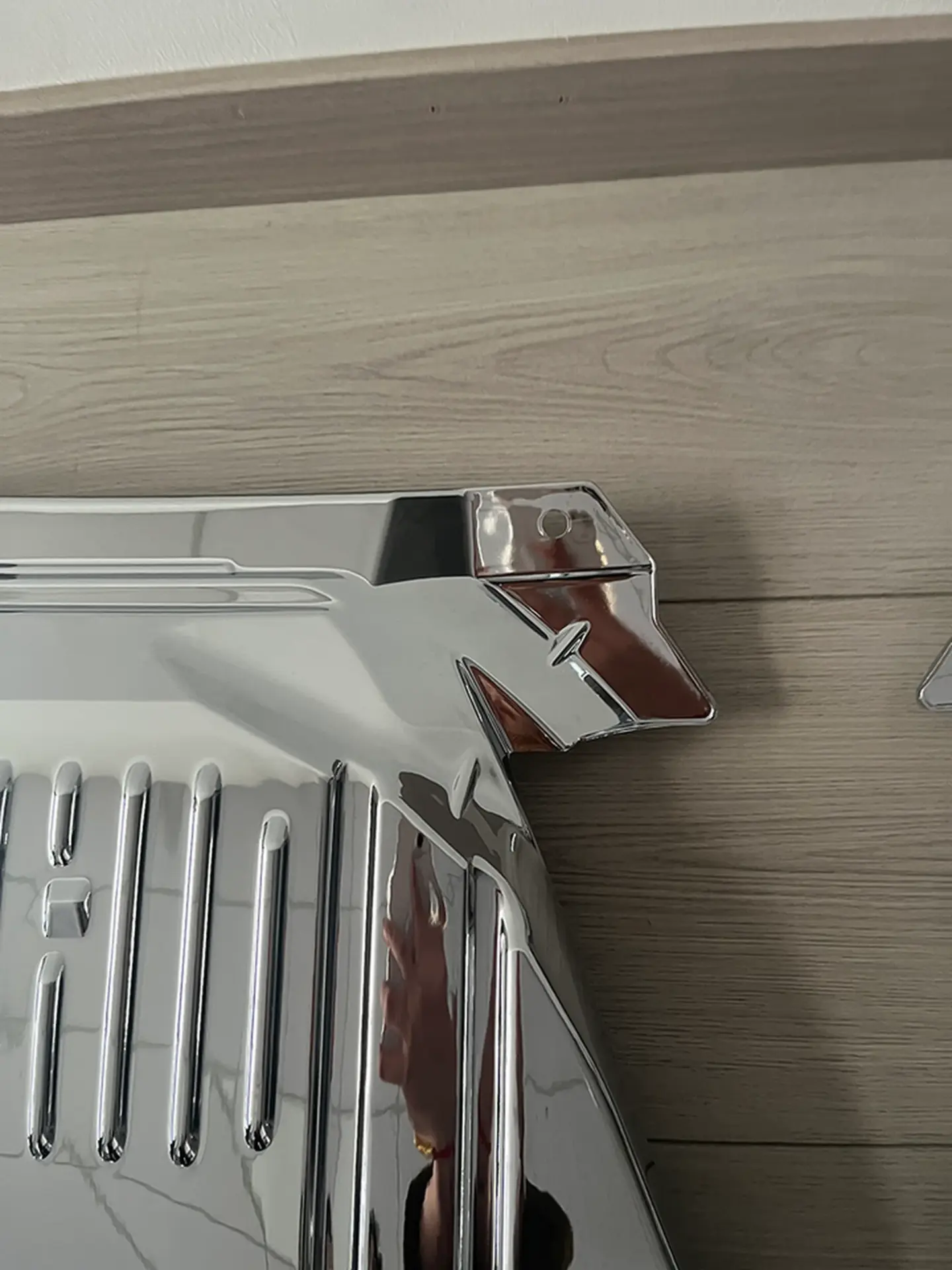 Chrome Plastic Fender / Mud Flap for Isuzu New Elf 2023