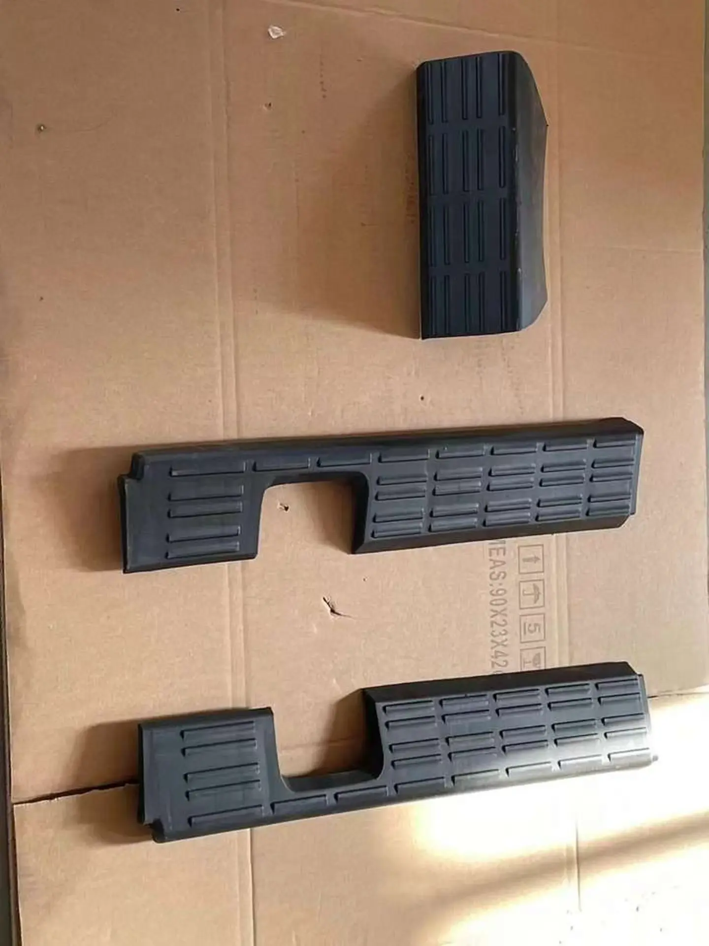 156CM Black Plastic Bumper for Isuzu Giga 2017