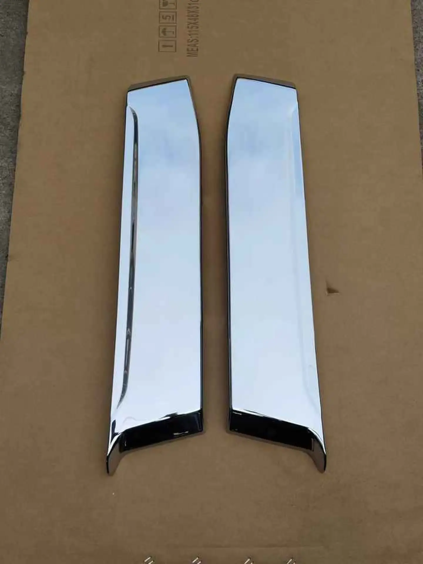Chrome Plastic Front Panel / Garnish for Isuzu Giga 2010-2012