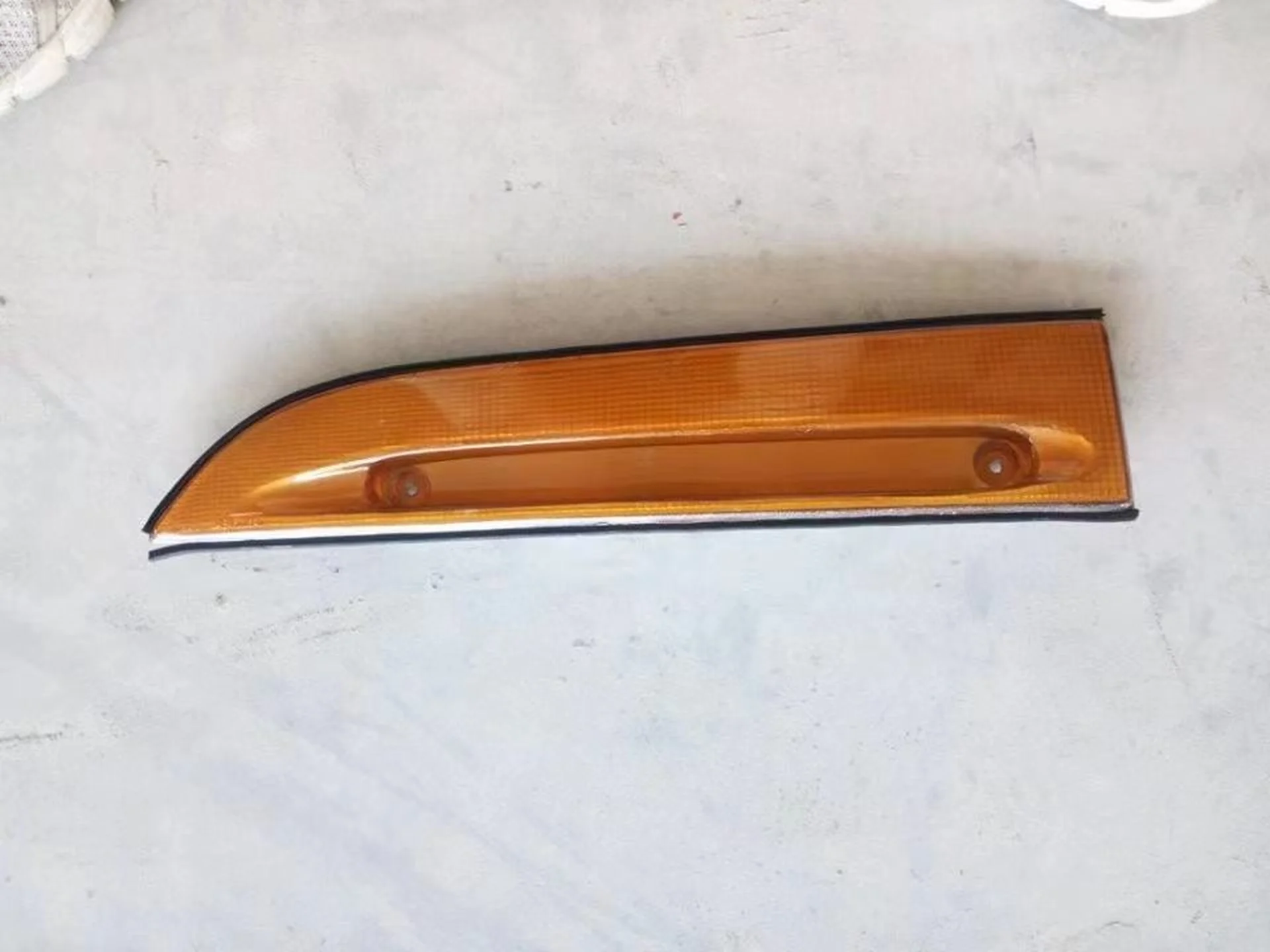 37*8CM White / Yellow Plastic Trim / Cover for Isuzu NPR 100P