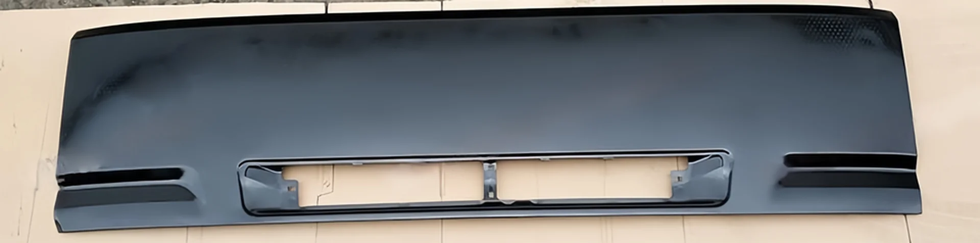 210*55CM Chrome / Black Metal Front Panel / Garnish for Mitsubishi Fuso F380