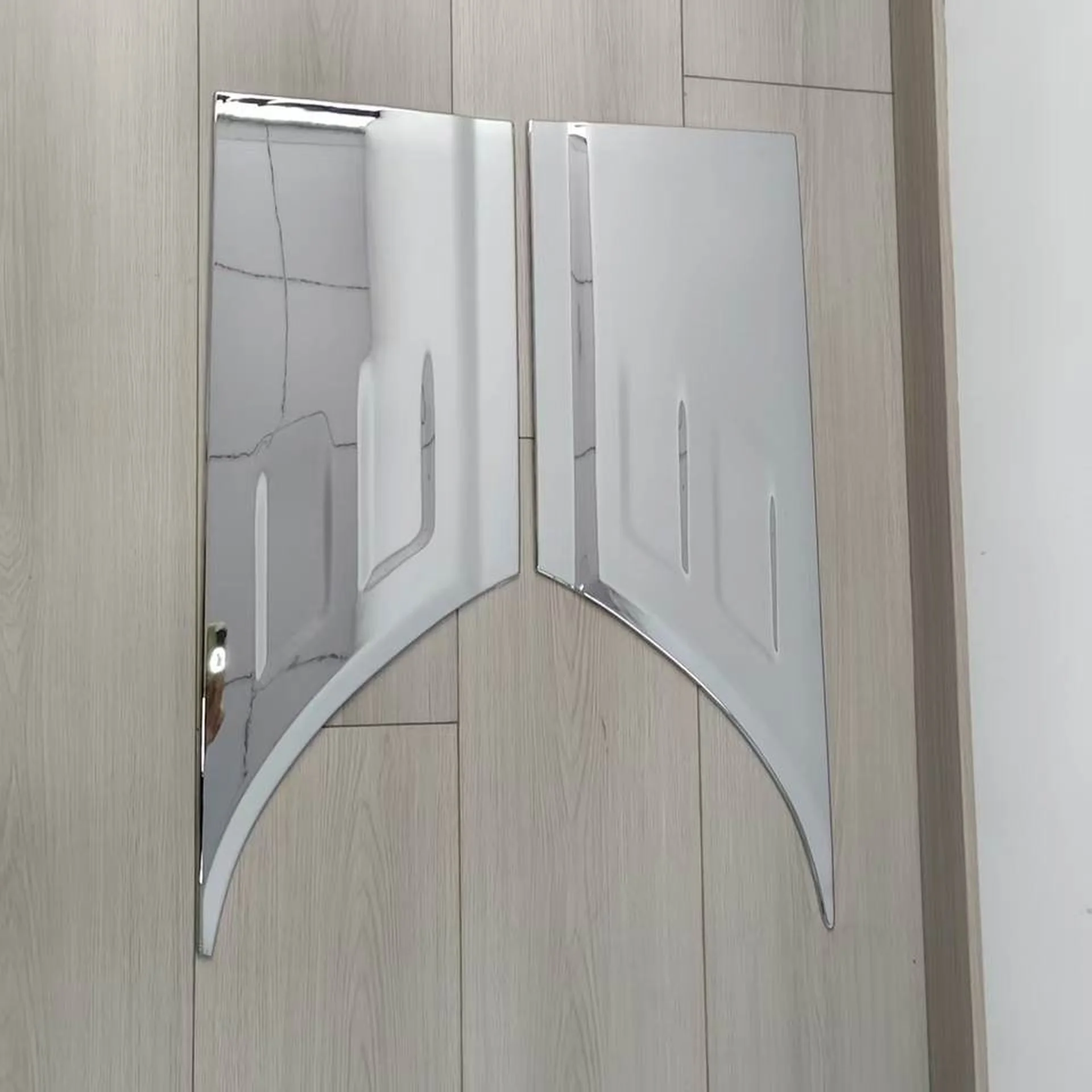 Chrome Plastic Door / Window Trim for Mitsubishi Canter 2007