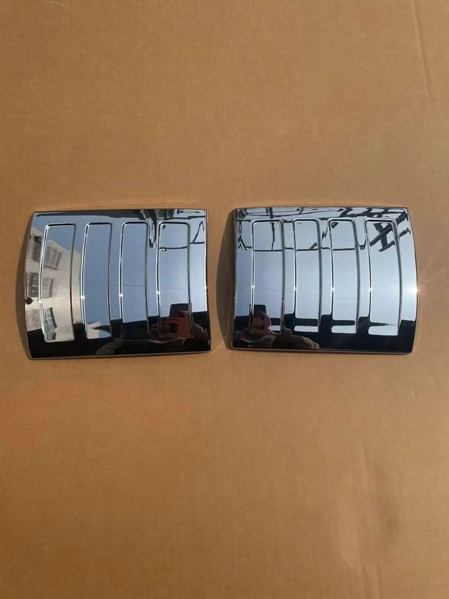 Chrome Plastic Corner Lamp for Mitsubishi Canter 2010