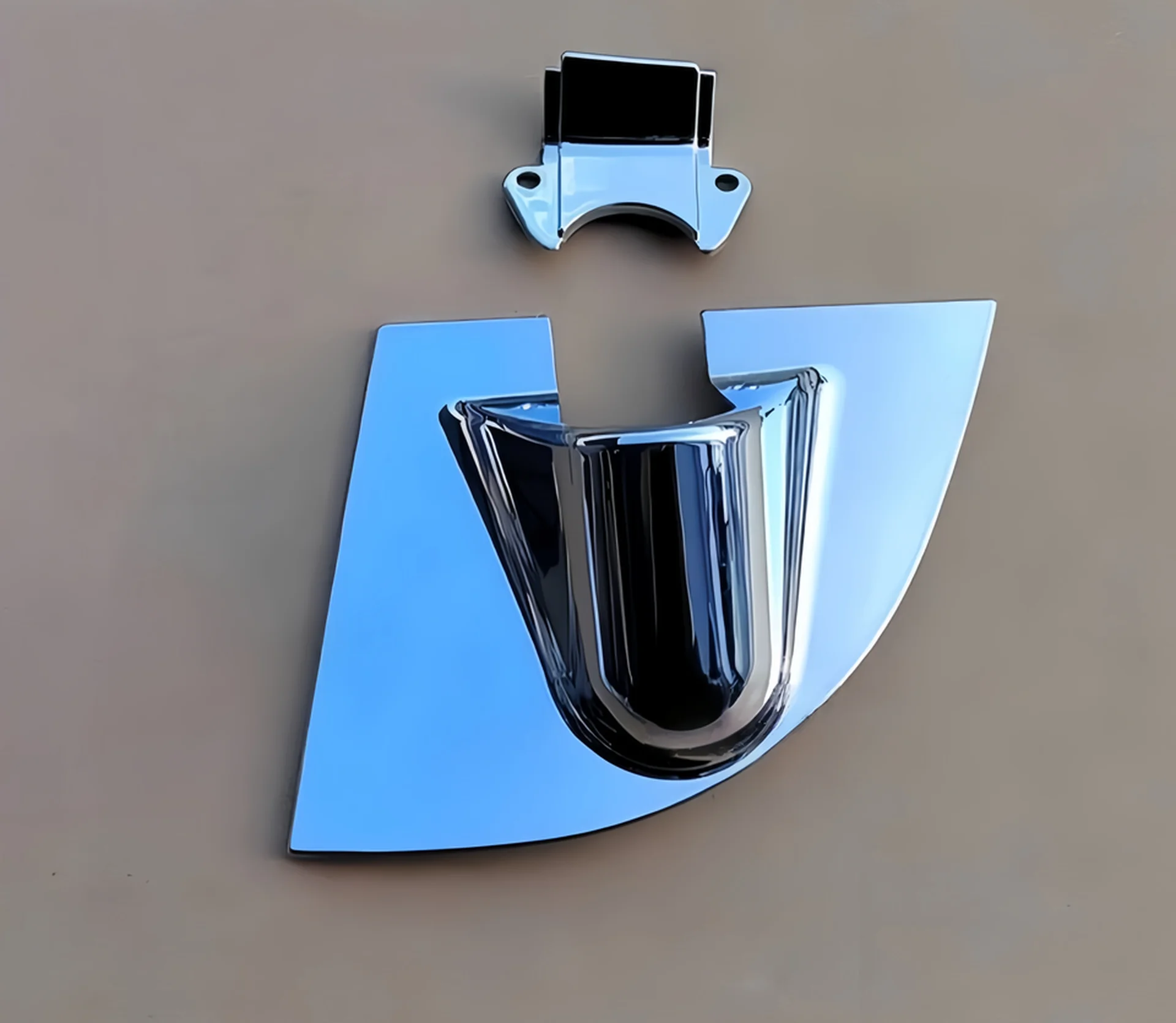 Chrome Plastic Mirror / Mirror Cover for Mitsubishi FE647 / FE511