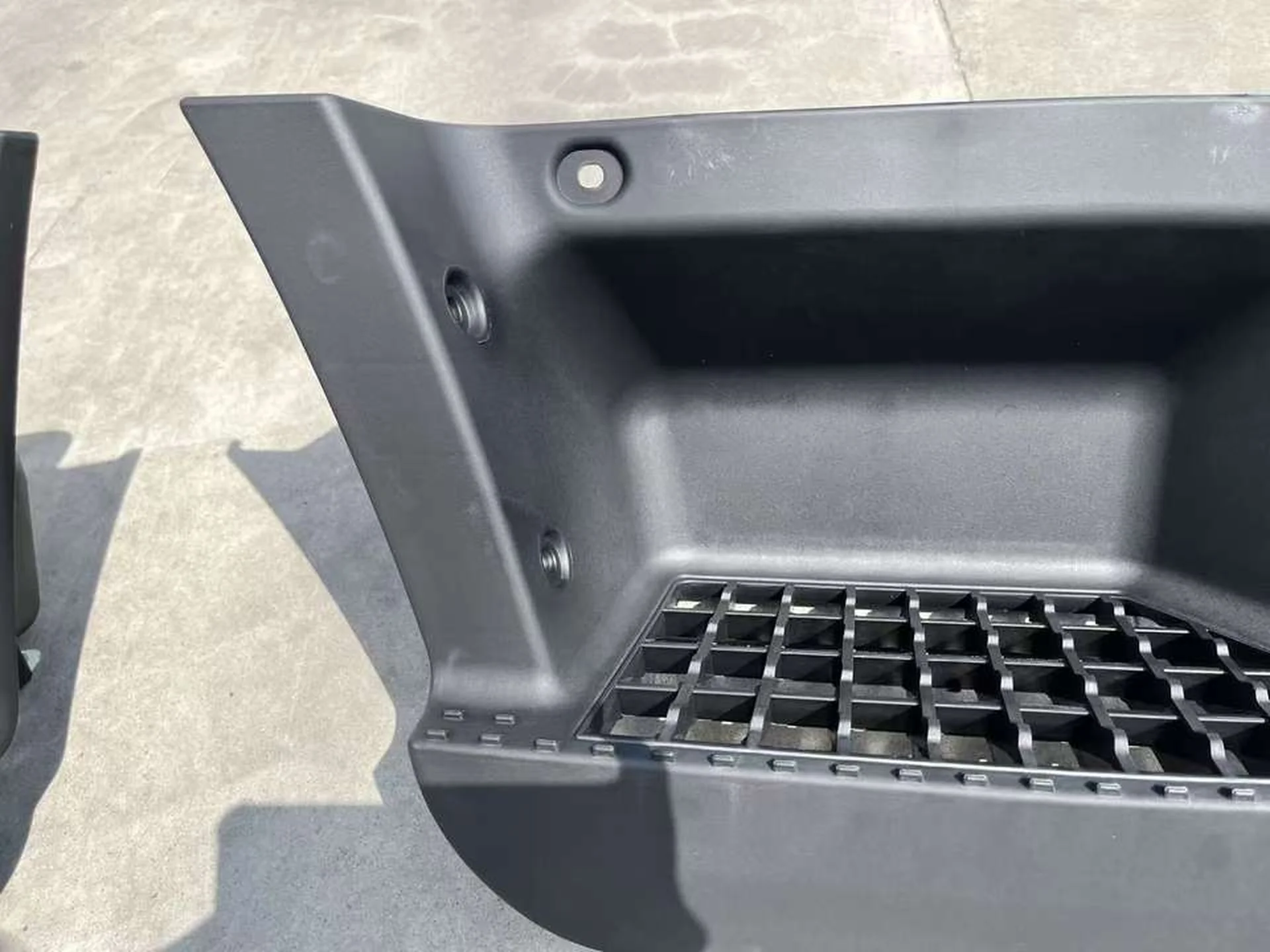 Black Plastic Step Panel for Hyundai