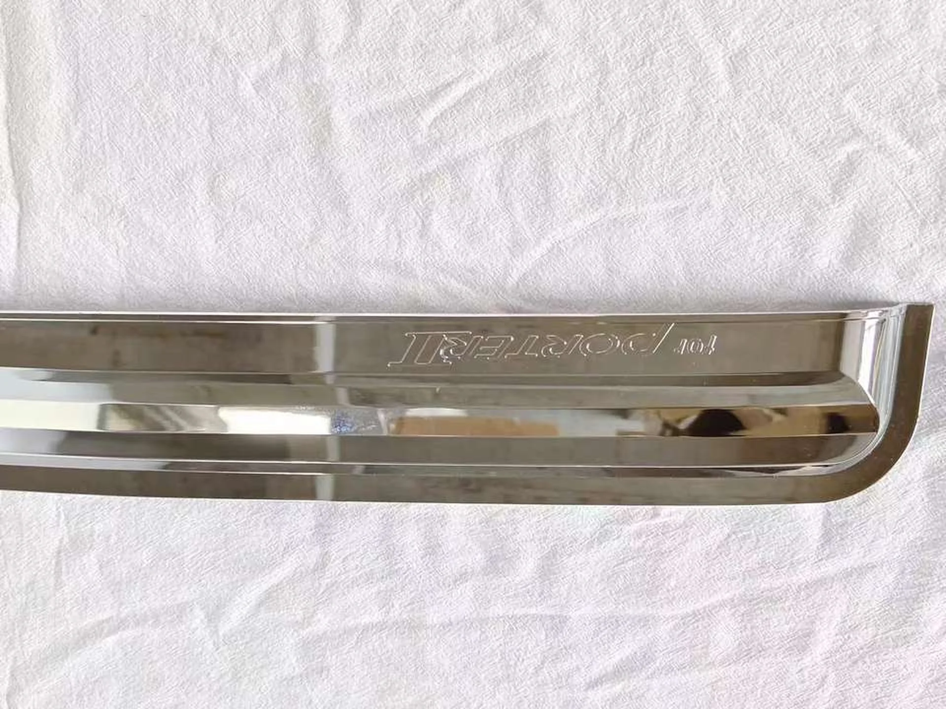 Chrome Plastic Rain Shield / Visor for Hyundai Porter II