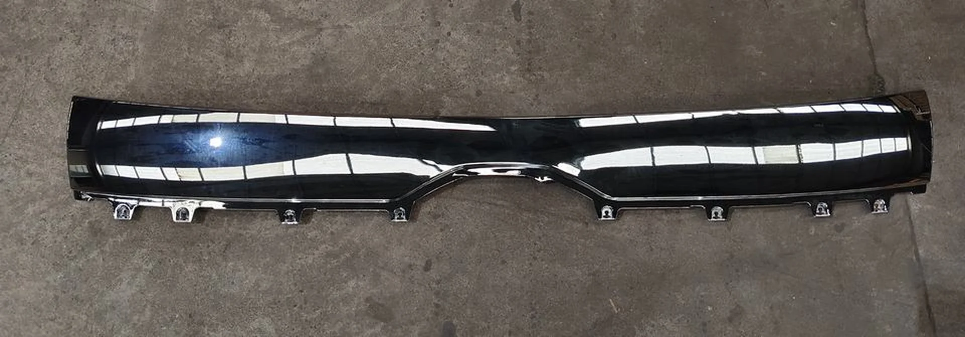 180CM Chrome / White Plastic Front Panel / Garnish for Hino Victor