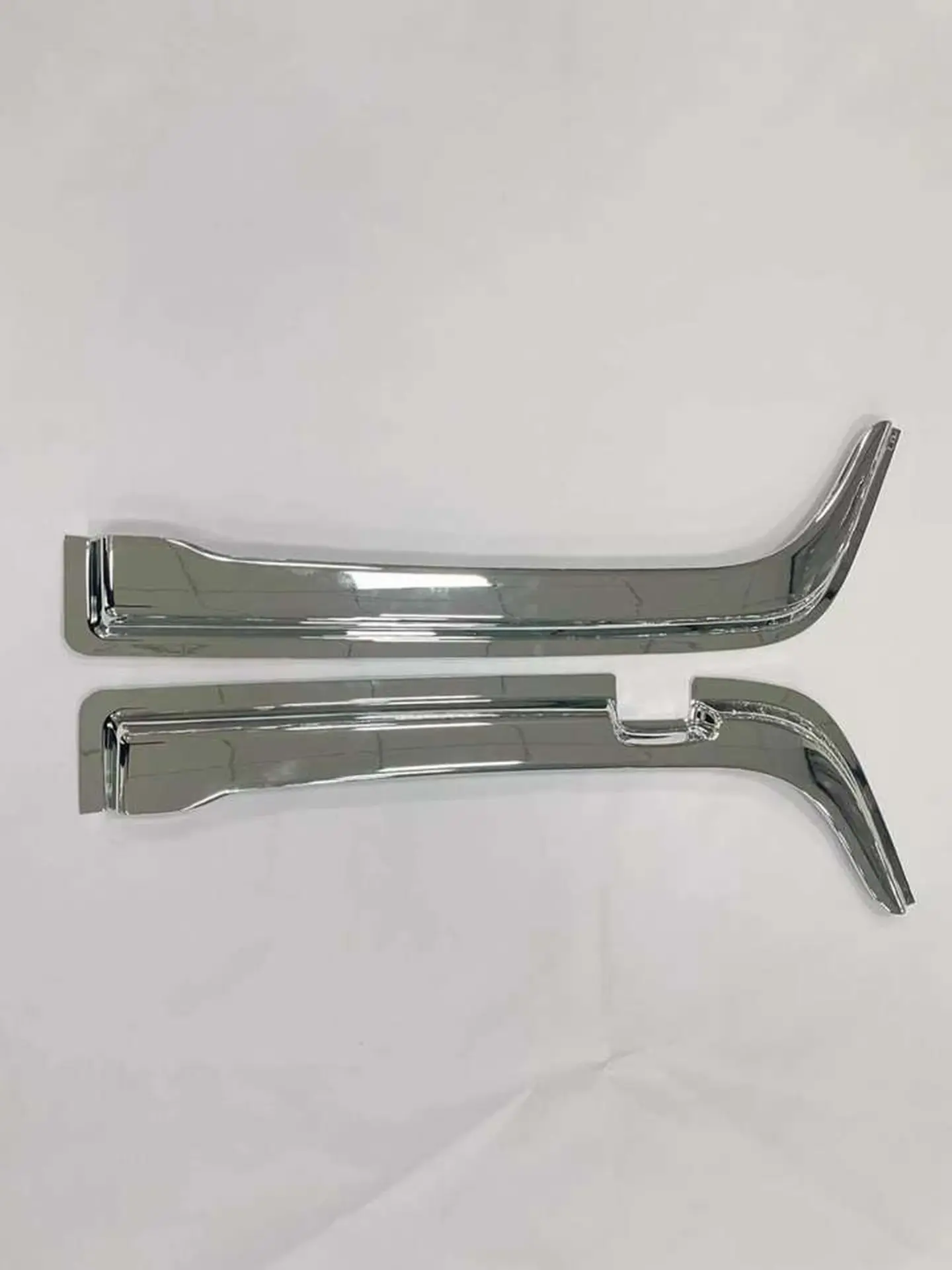 Chrome Plastic Rain Shield / Visor for Mitsubishi FN627 / FM617
