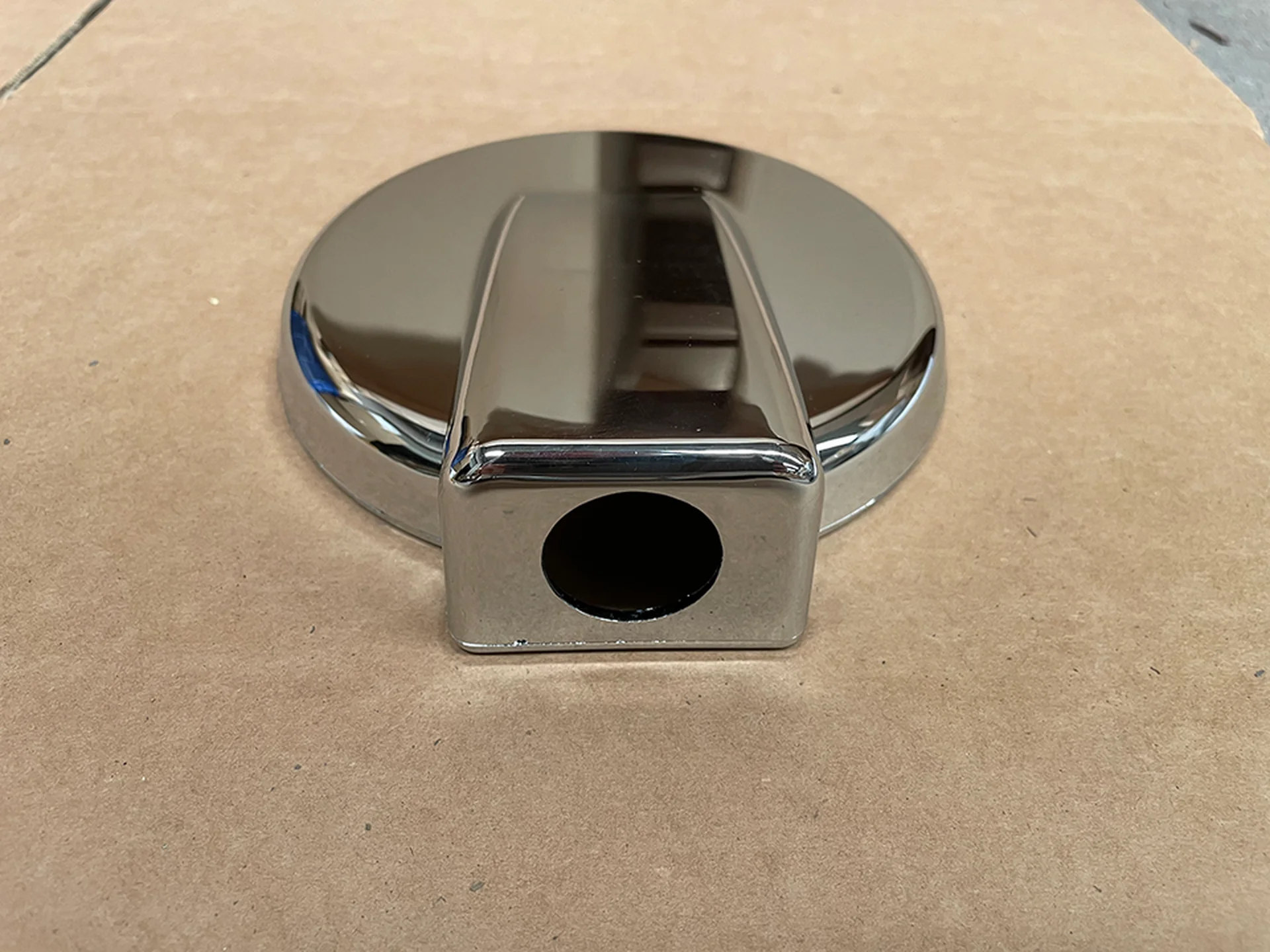 Chrome Plastic Mirror / Mirror Cover for Isuzu NPR 100P