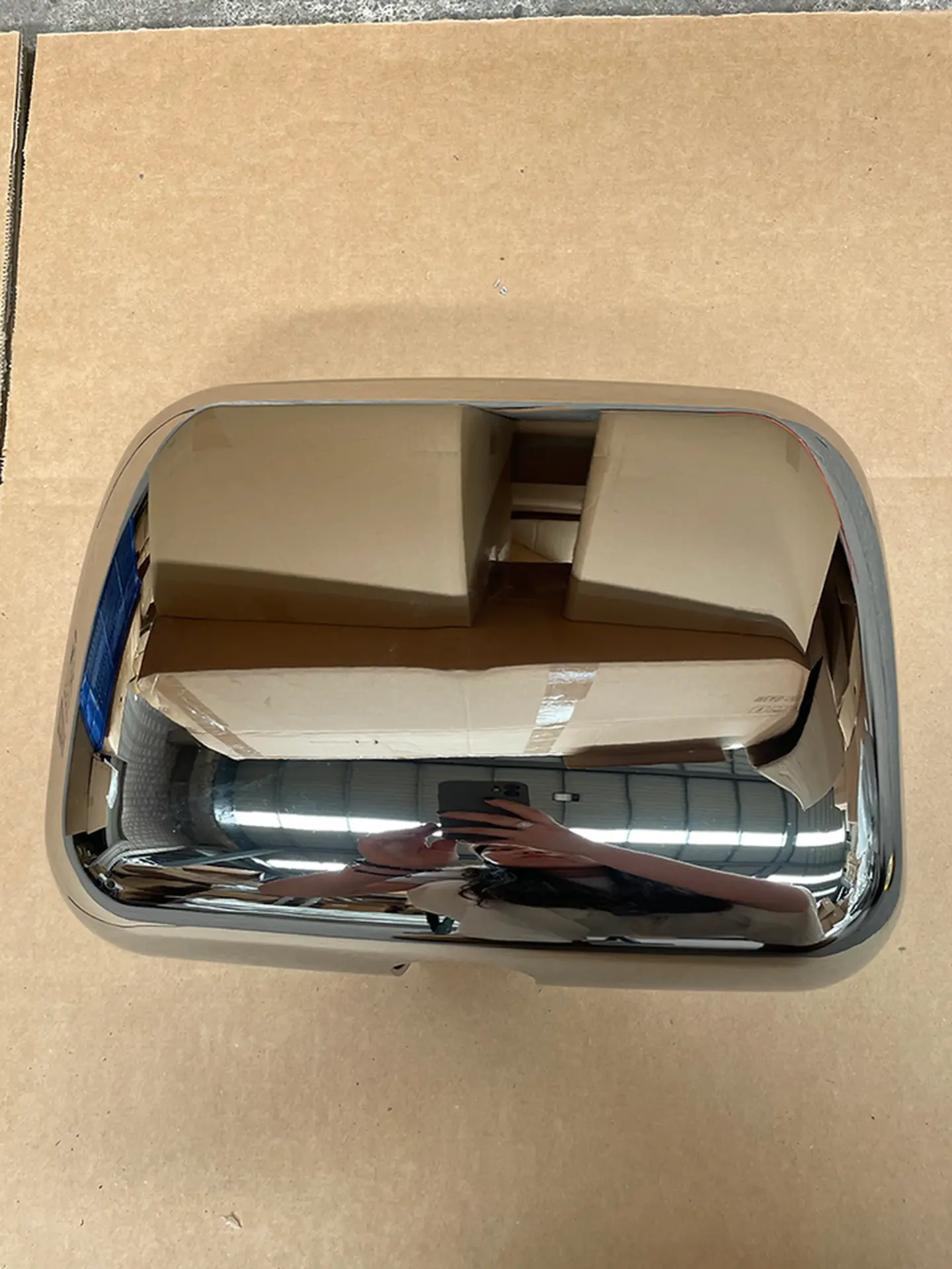 Chrome Plastic Mirror / Mirror Cover for Isuzu