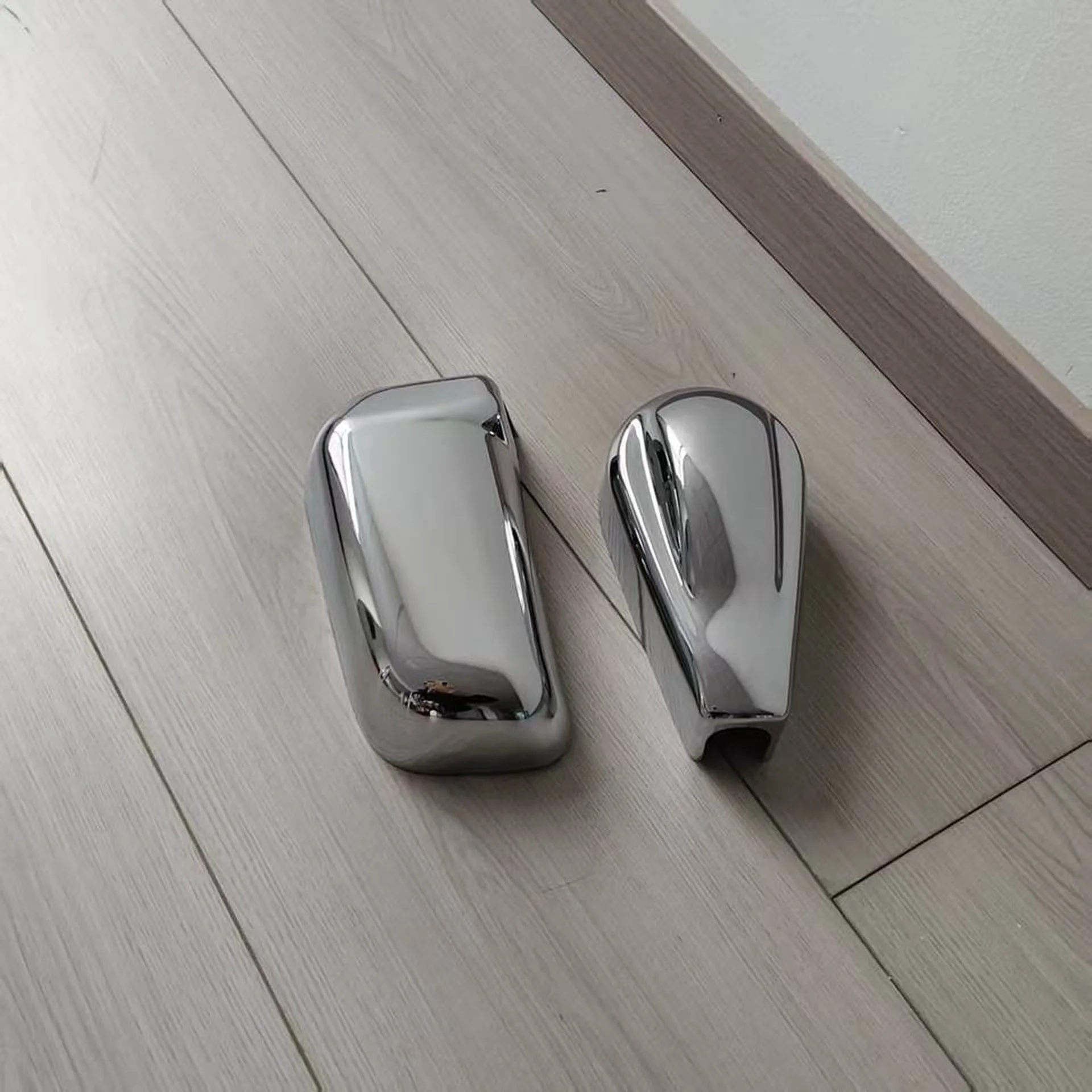 Chrome Plastic Mirror / Mirror Cover for Hino Dominator 500 / New 500