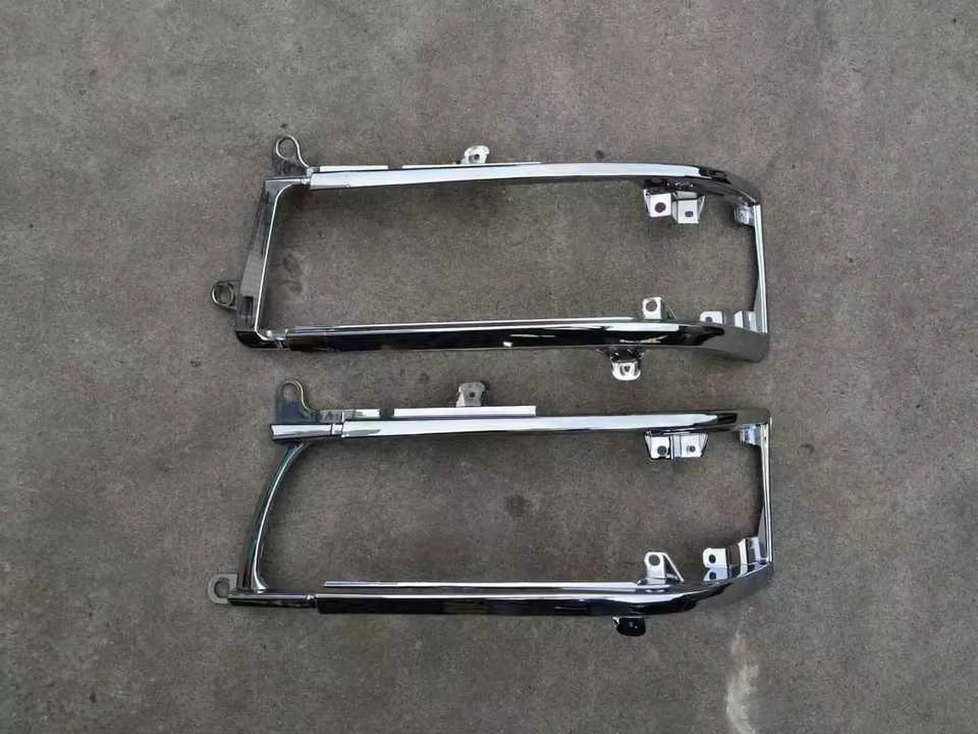 62*20CM Chrome Plastic Head Lamp for Hino Profia