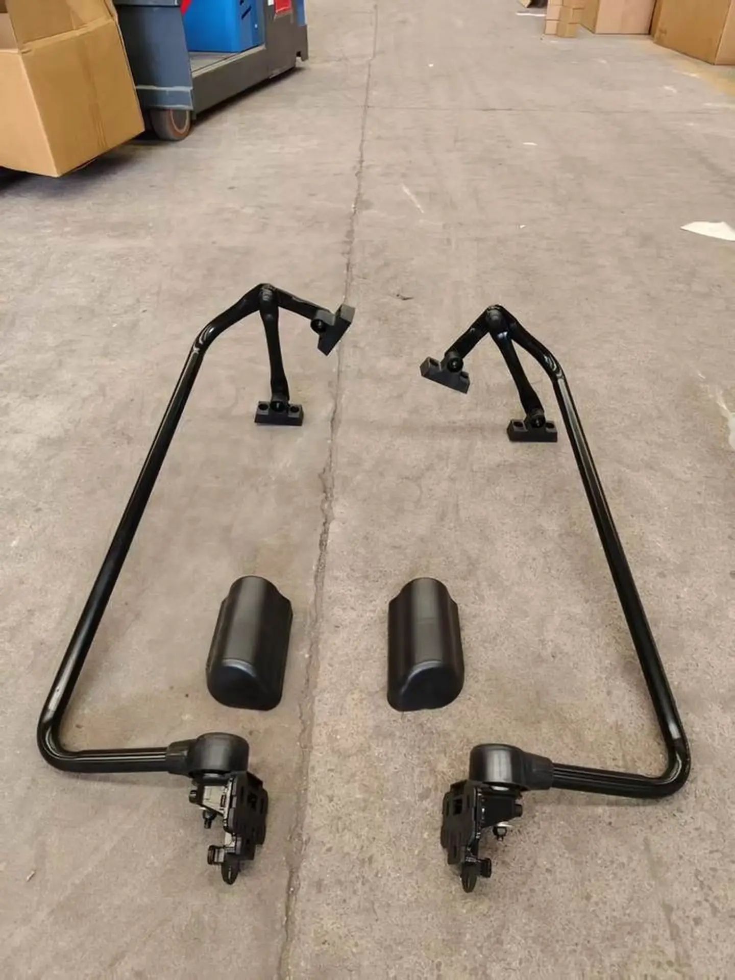 Black Plastic / Metal Mirror / Mirror Cover for Hino Mega 500