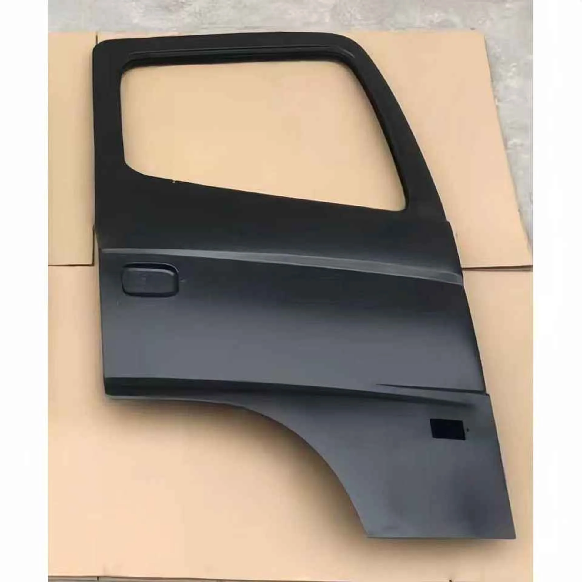 Black Metal Door for Hino Mega 500