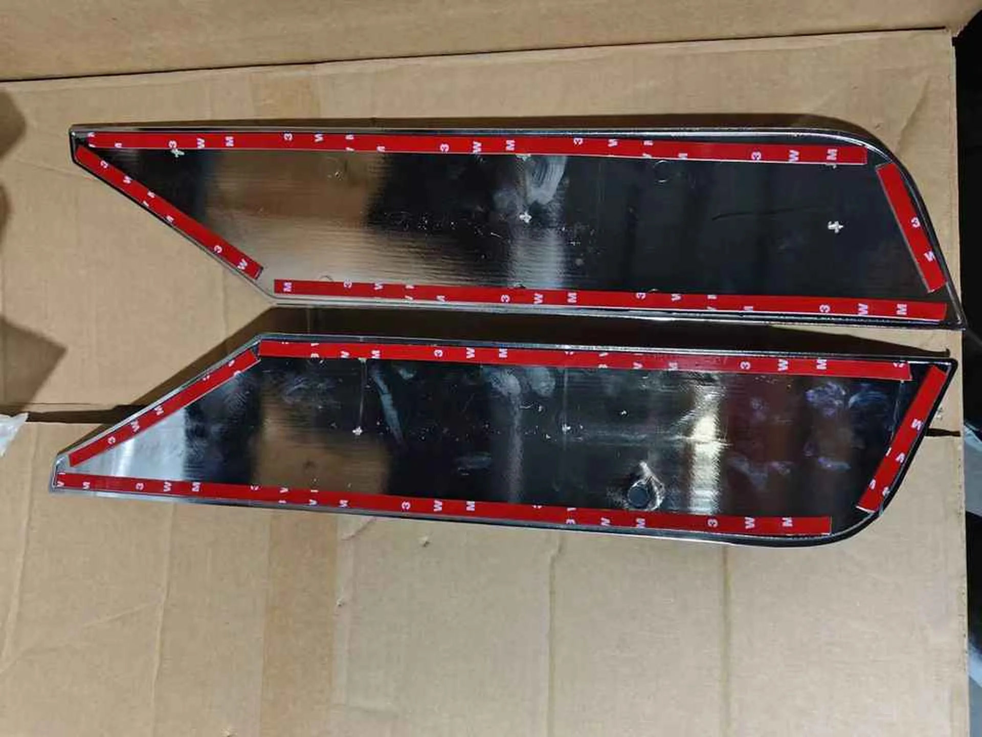 Chrome Plastic Front Panel / Garnish for Hino Mega 700