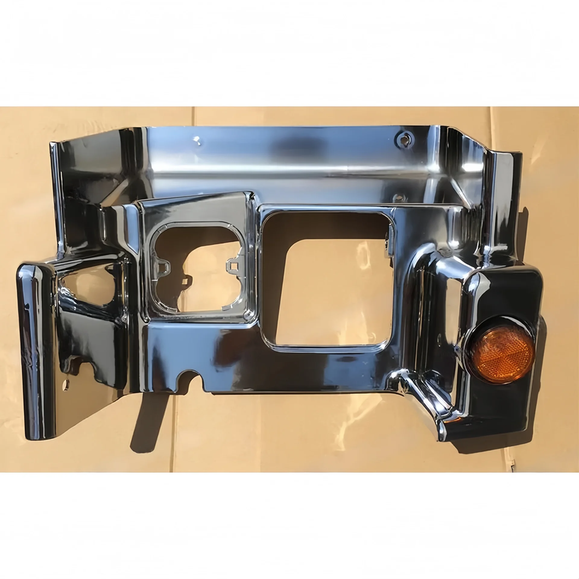 Chrome Plastic Step Panel for Hino Mega 700