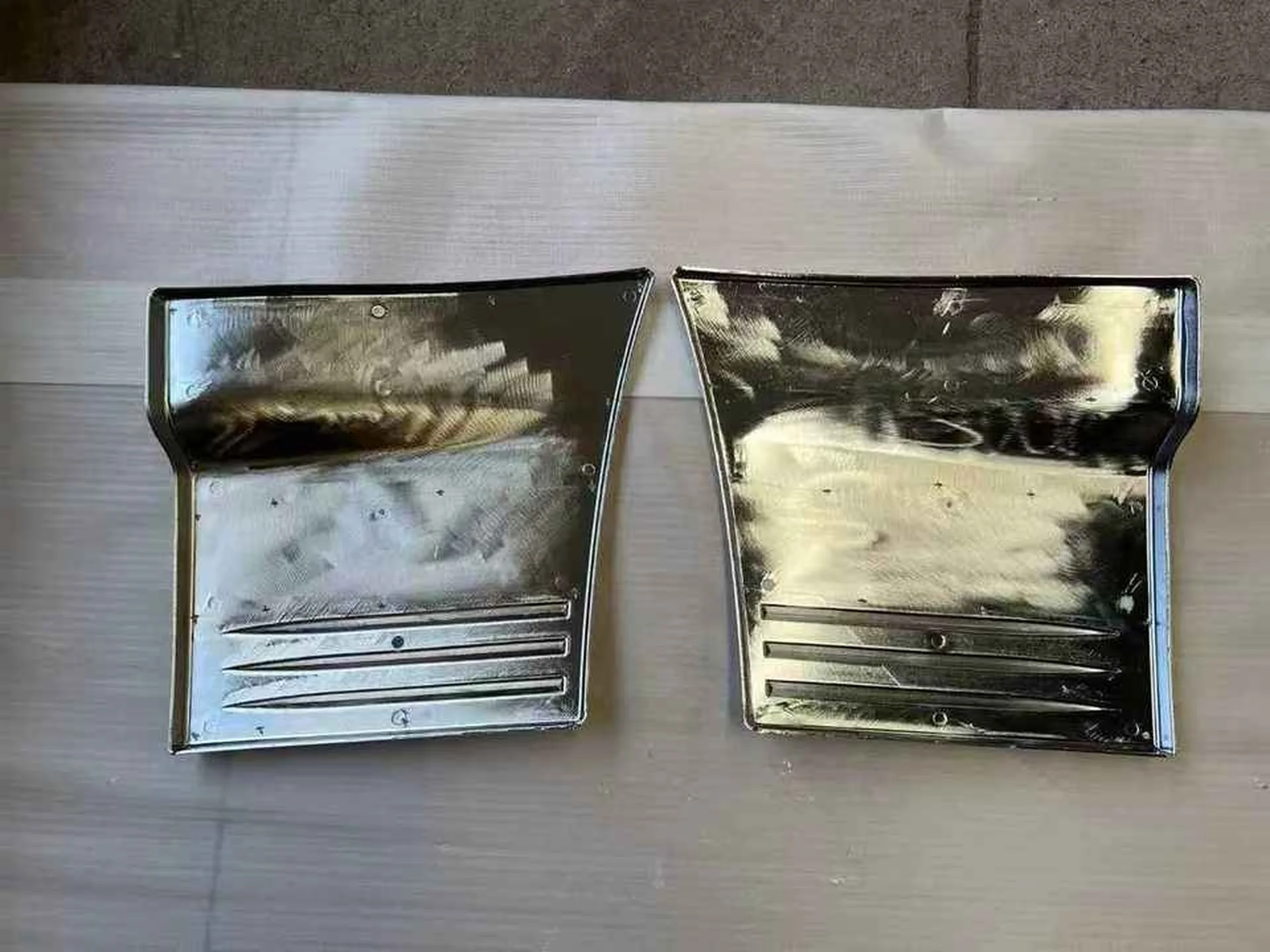 Chrome Plastic Door / Window Trim for Hino Mega 700
