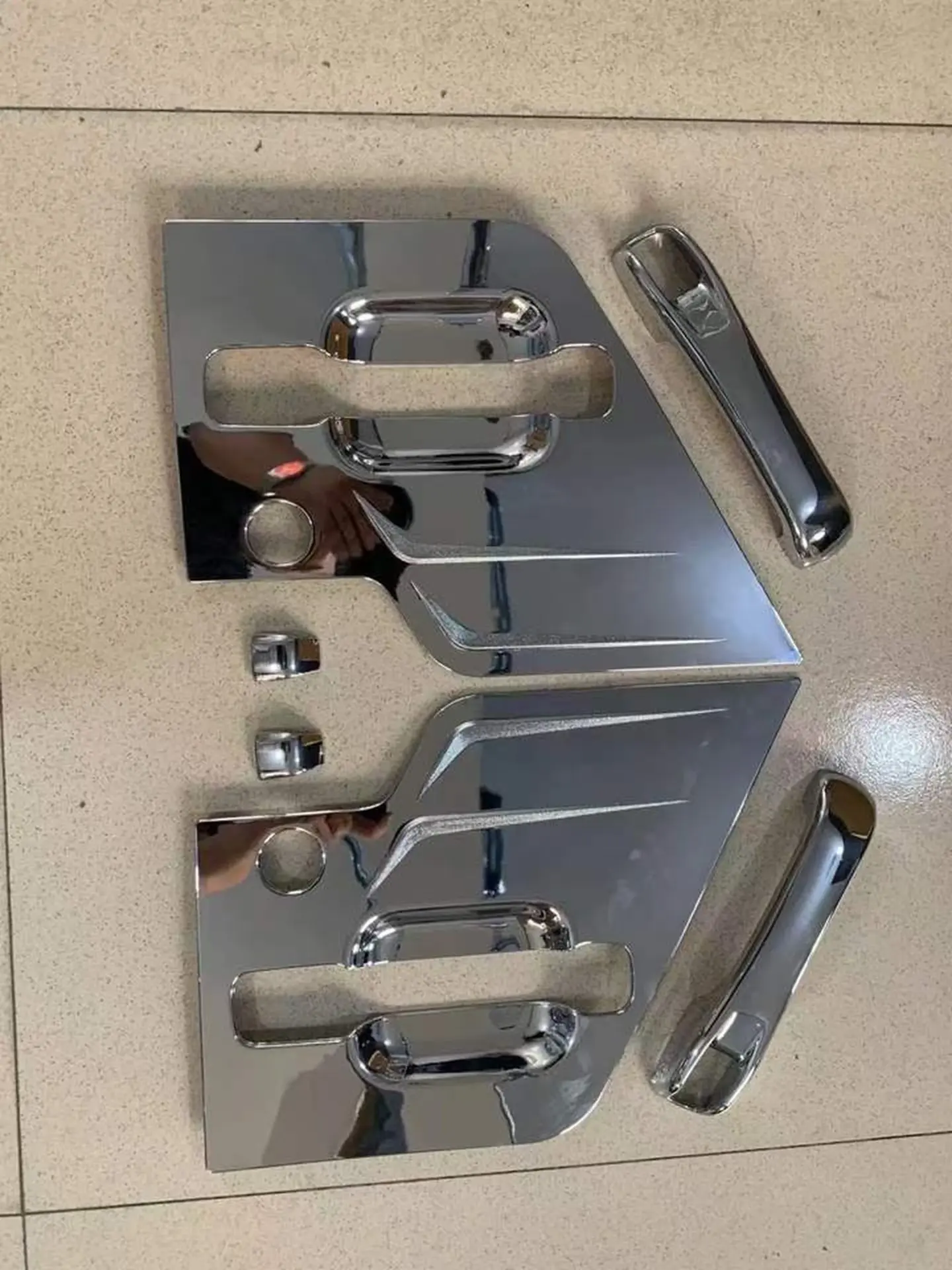 Chrome Plastic Door Handle for Hino FM3M / FM2K