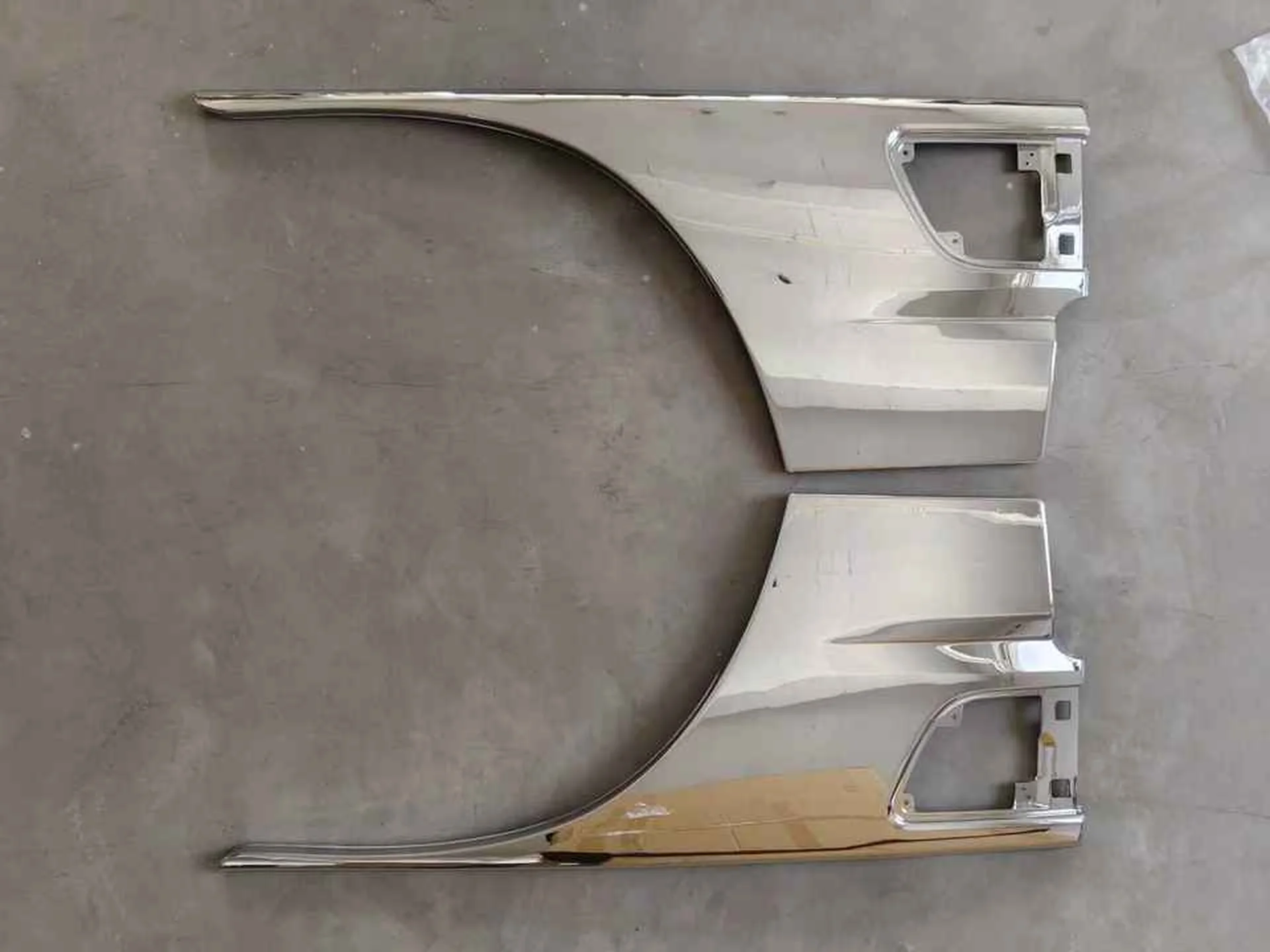 100CM Chrome Plastic Door / Window Trim for Hino FB4J / FC4J