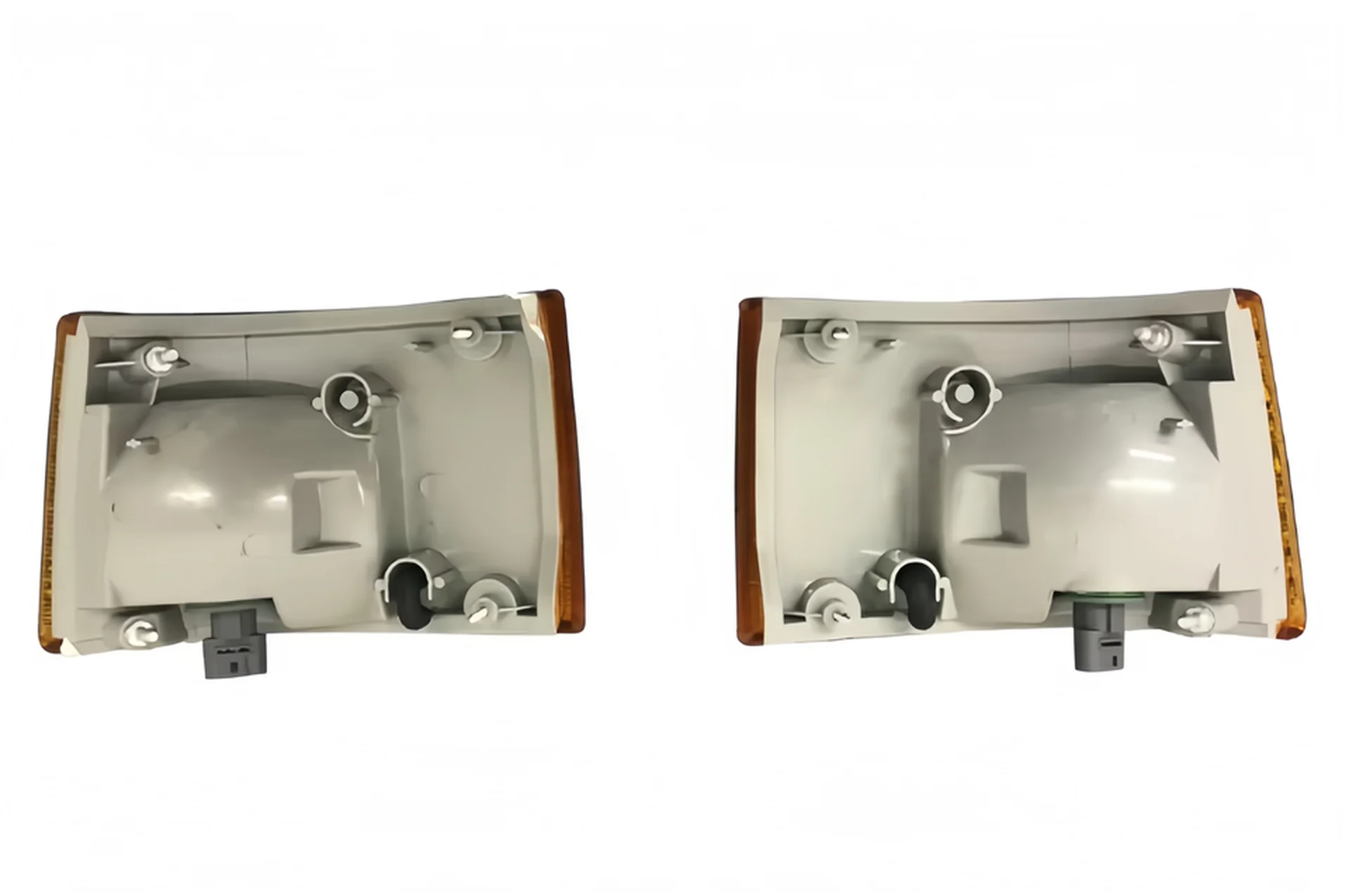 White / Yellow Plastic Corner Lamp for Hino FB4J / FC4J