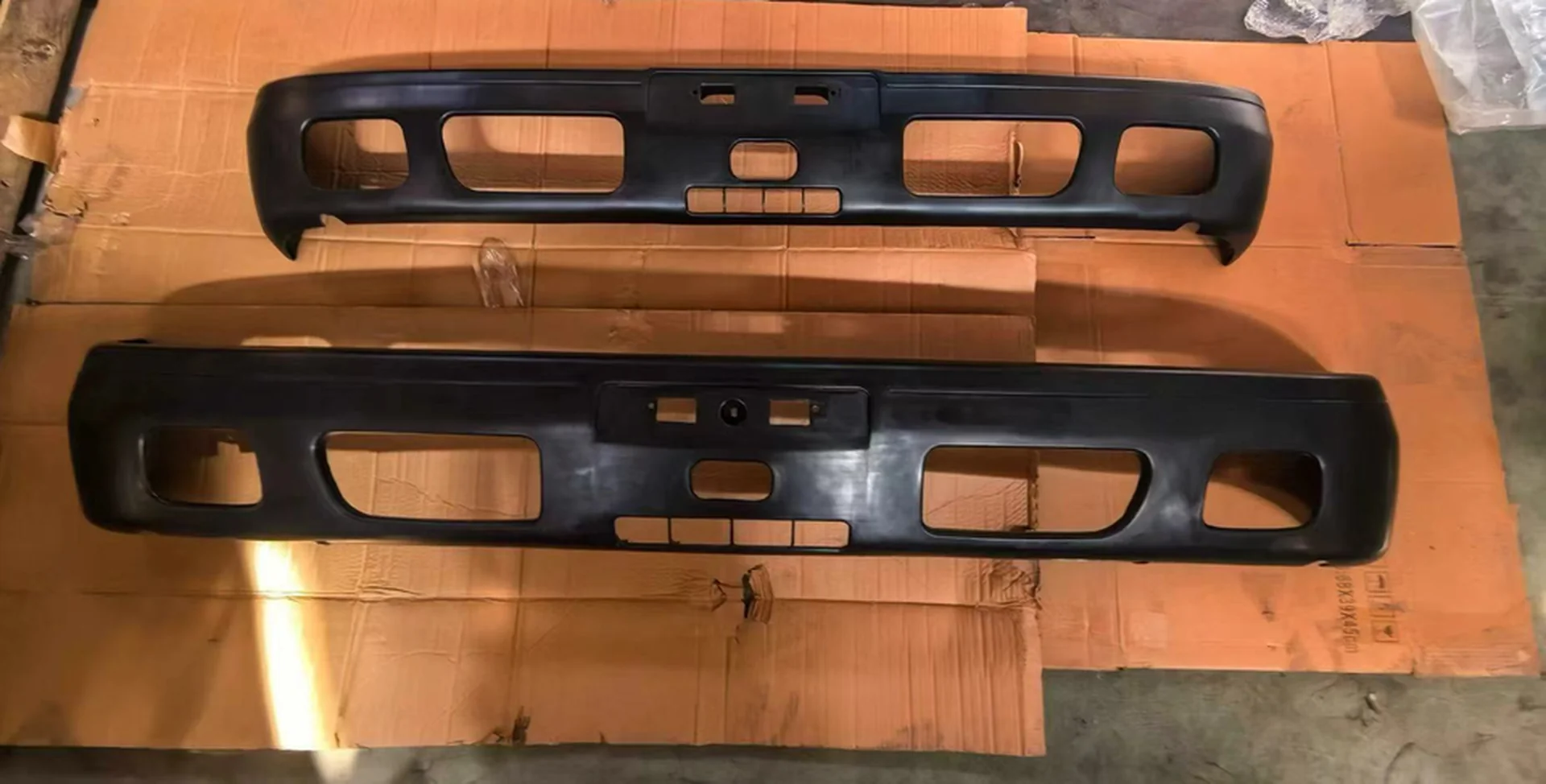 Black Metal Front Panel / Garnish for Hino 300 Dutro