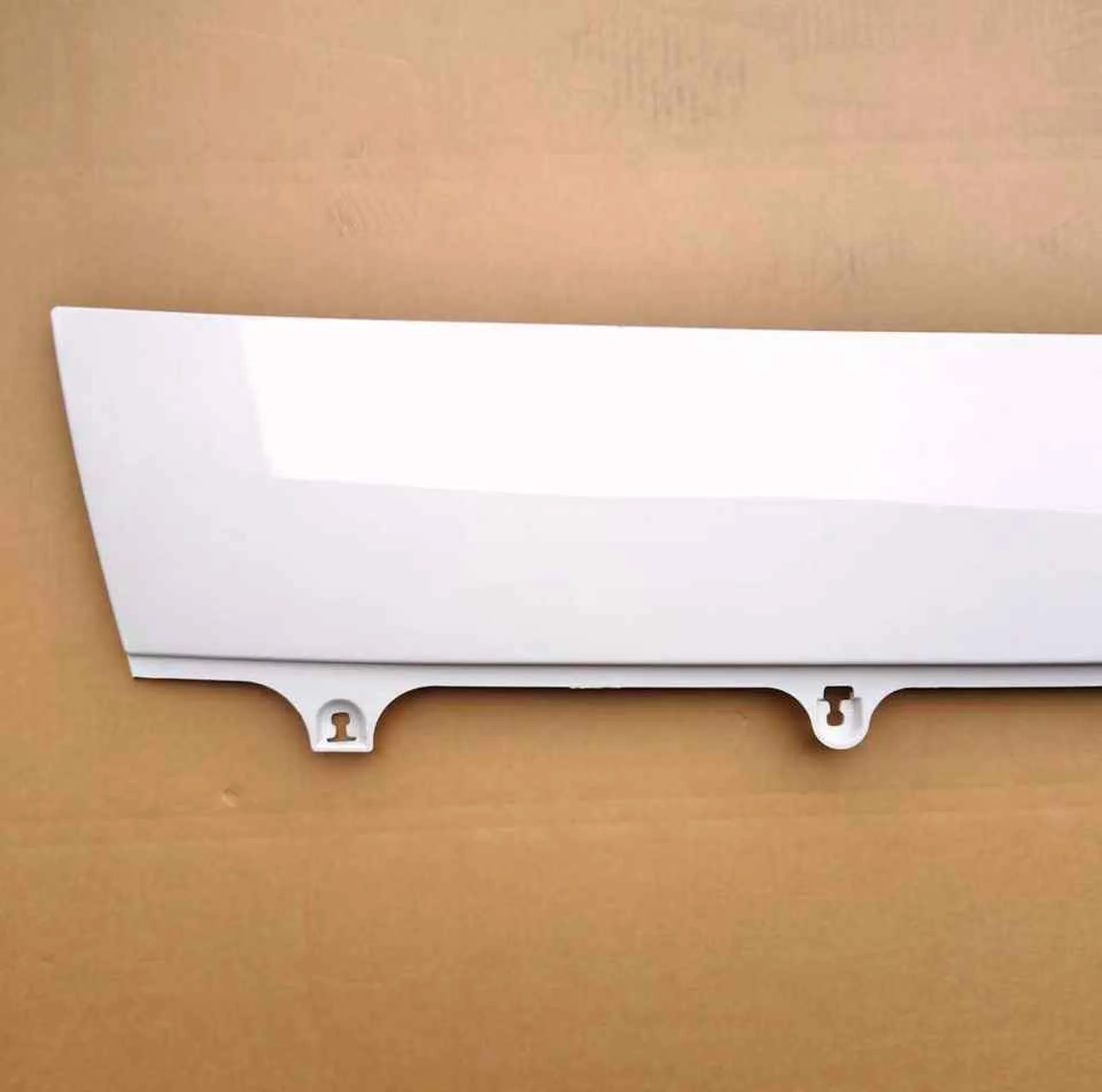 Chrome / White Plastic Front Panel / Garnish for Hino Dominator 500 / New 500