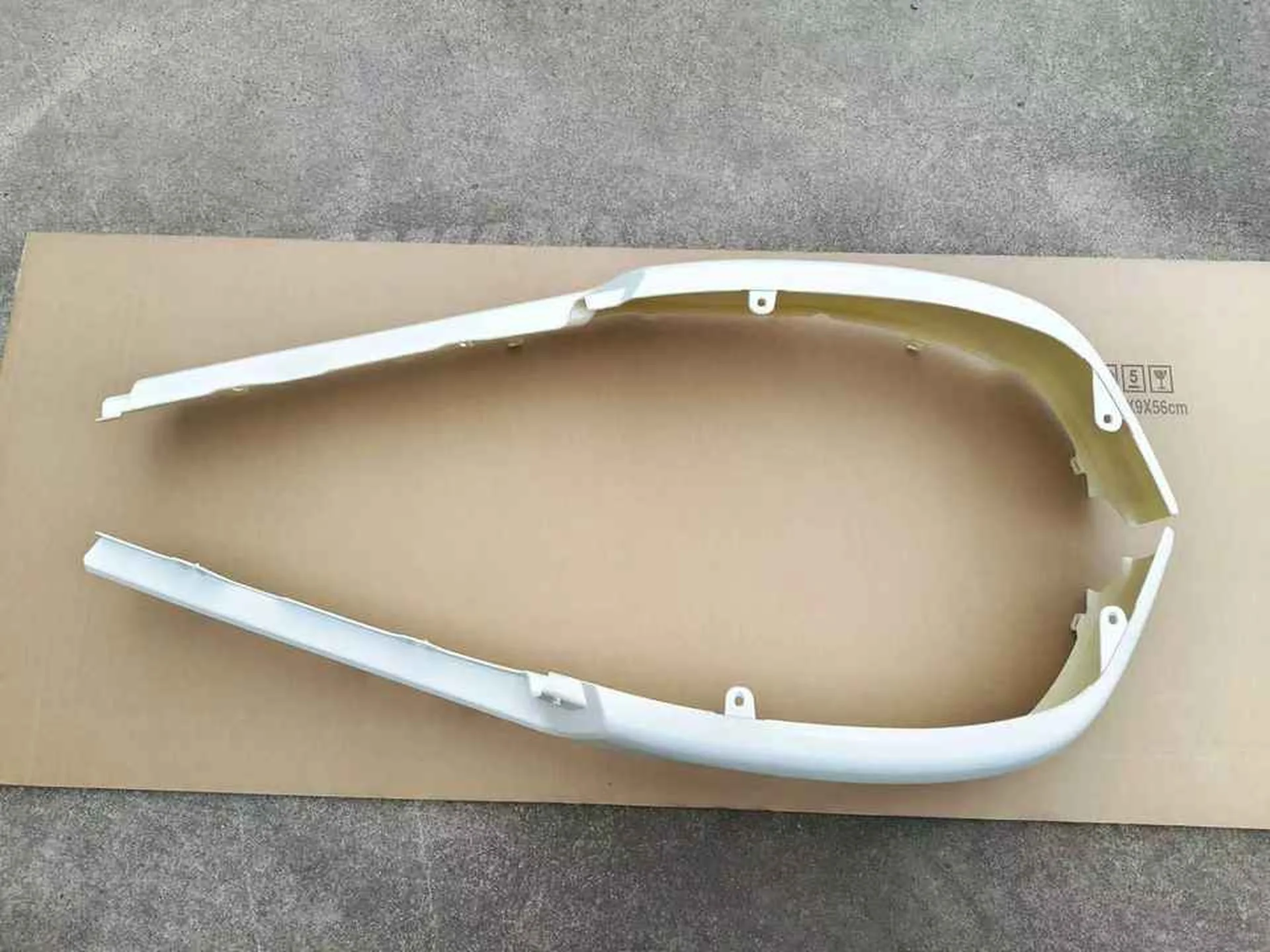 18*130CM Chrome Plastic Bumper for Hino New Mega 700