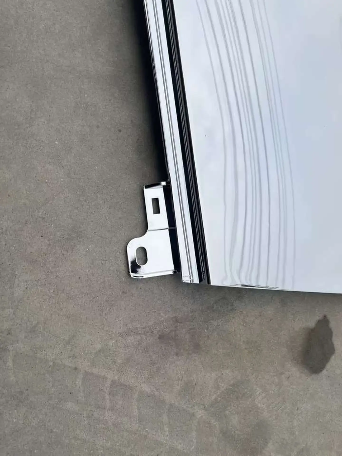 Chrome Plastic Front Panel / Garnish for Isuzu New Elf 2023