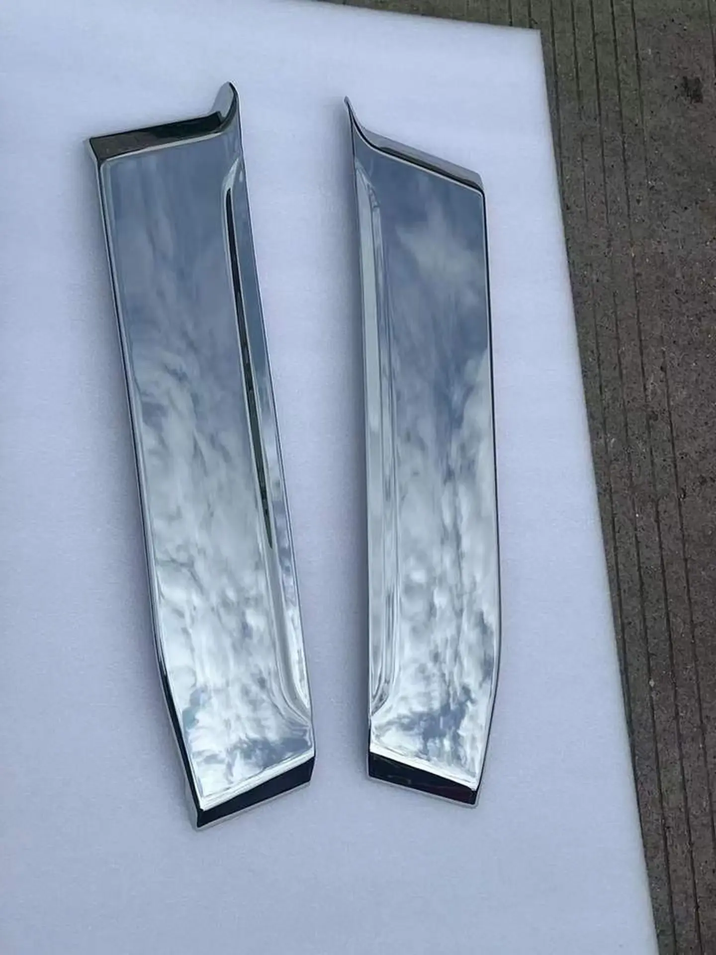 Chrome Plastic Front Panel / Garnish for Isuzu Giga 2010-2012