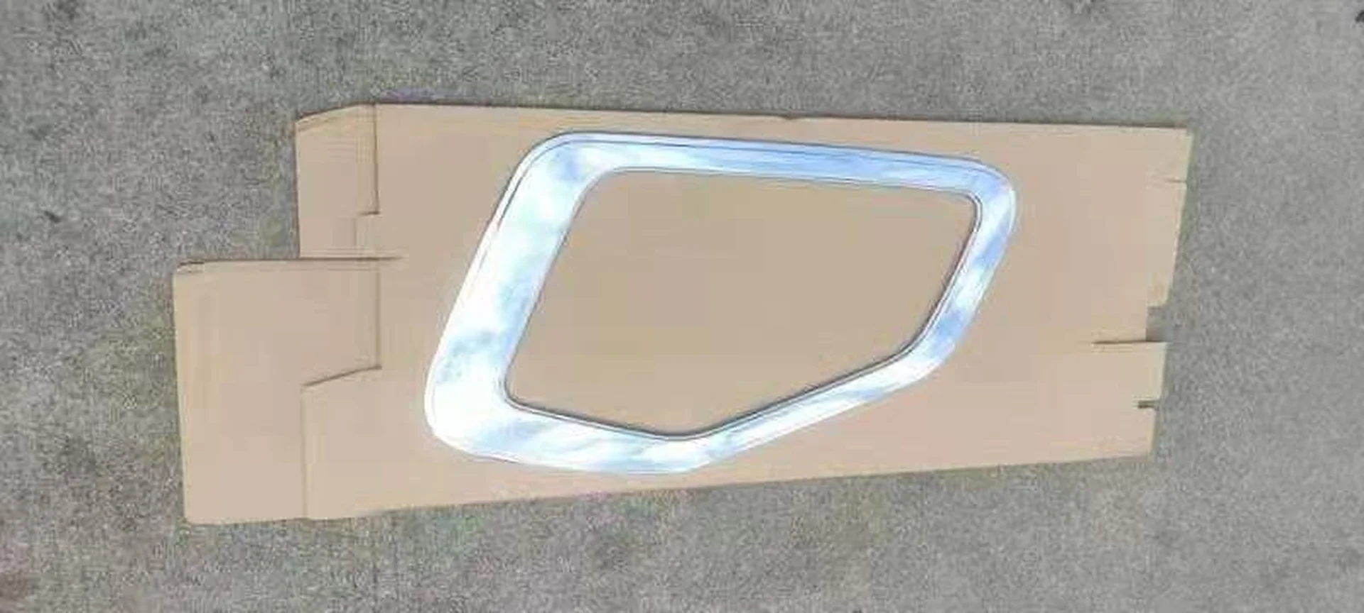 Chrome Plastic Door / Window Trim for Isuzu Forward / FRR