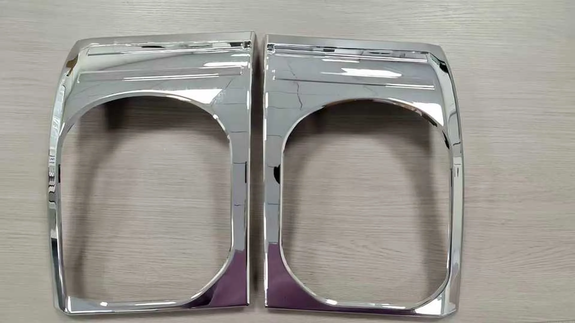 Chrome Plastic Head Lamp for Isuzu NPR 700P