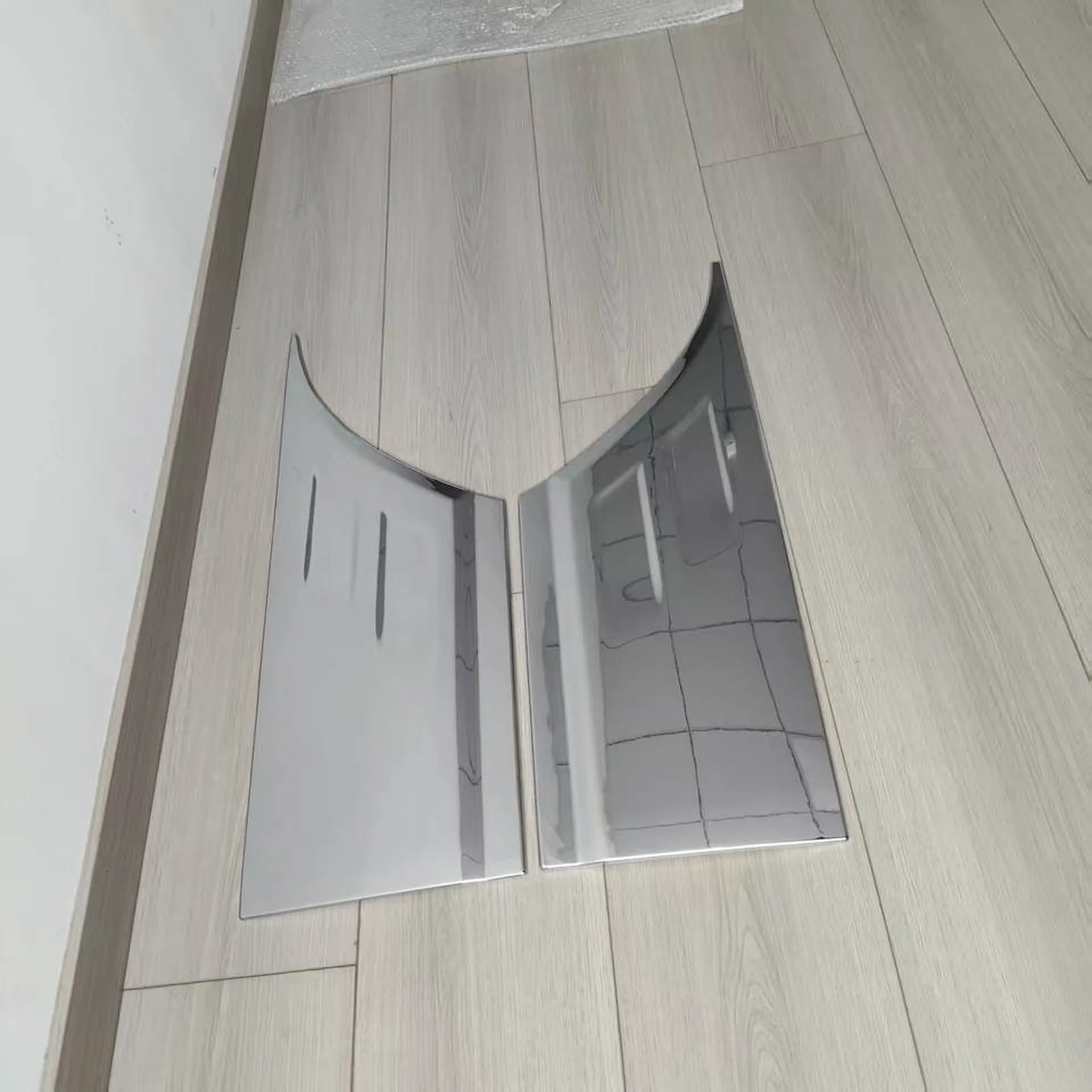 Chrome Plastic Door / Window Trim for Mitsubishi Canter 2007