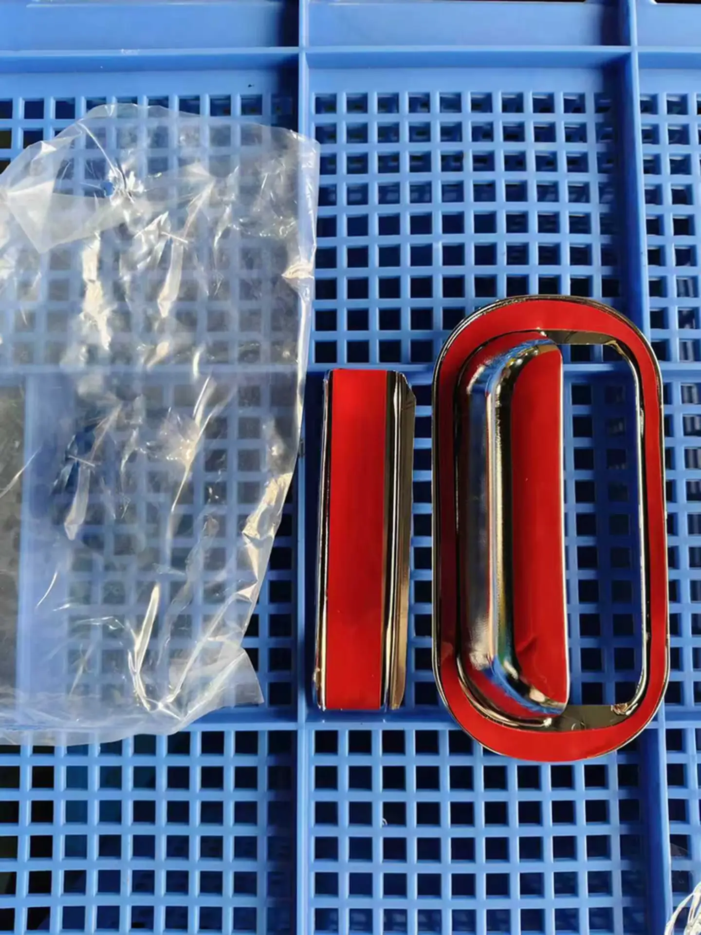 Chrome Plastic Door Handle for Mitsubishi FE647 / FE511