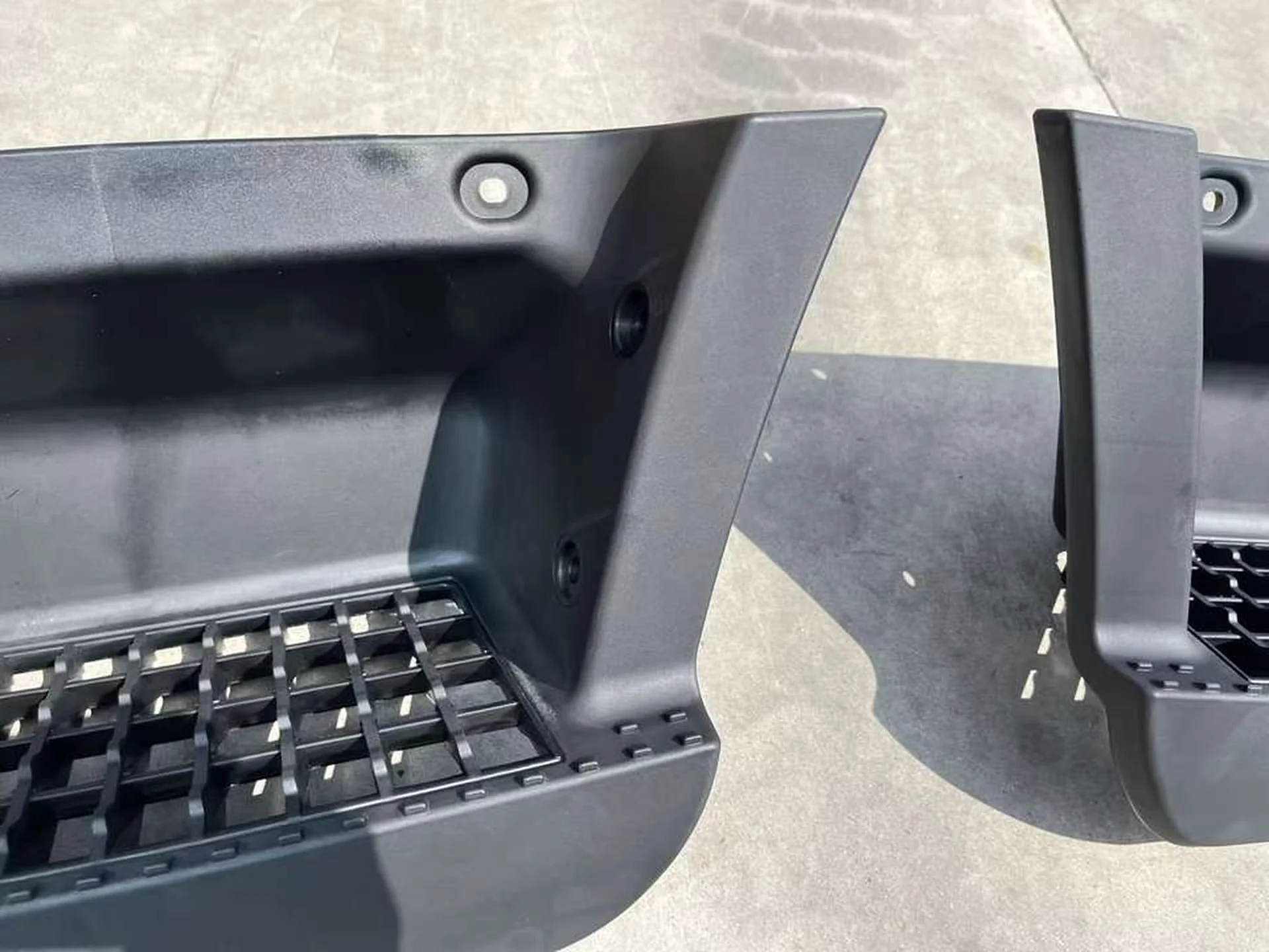 Black Plastic Step Panel for Hyundai
