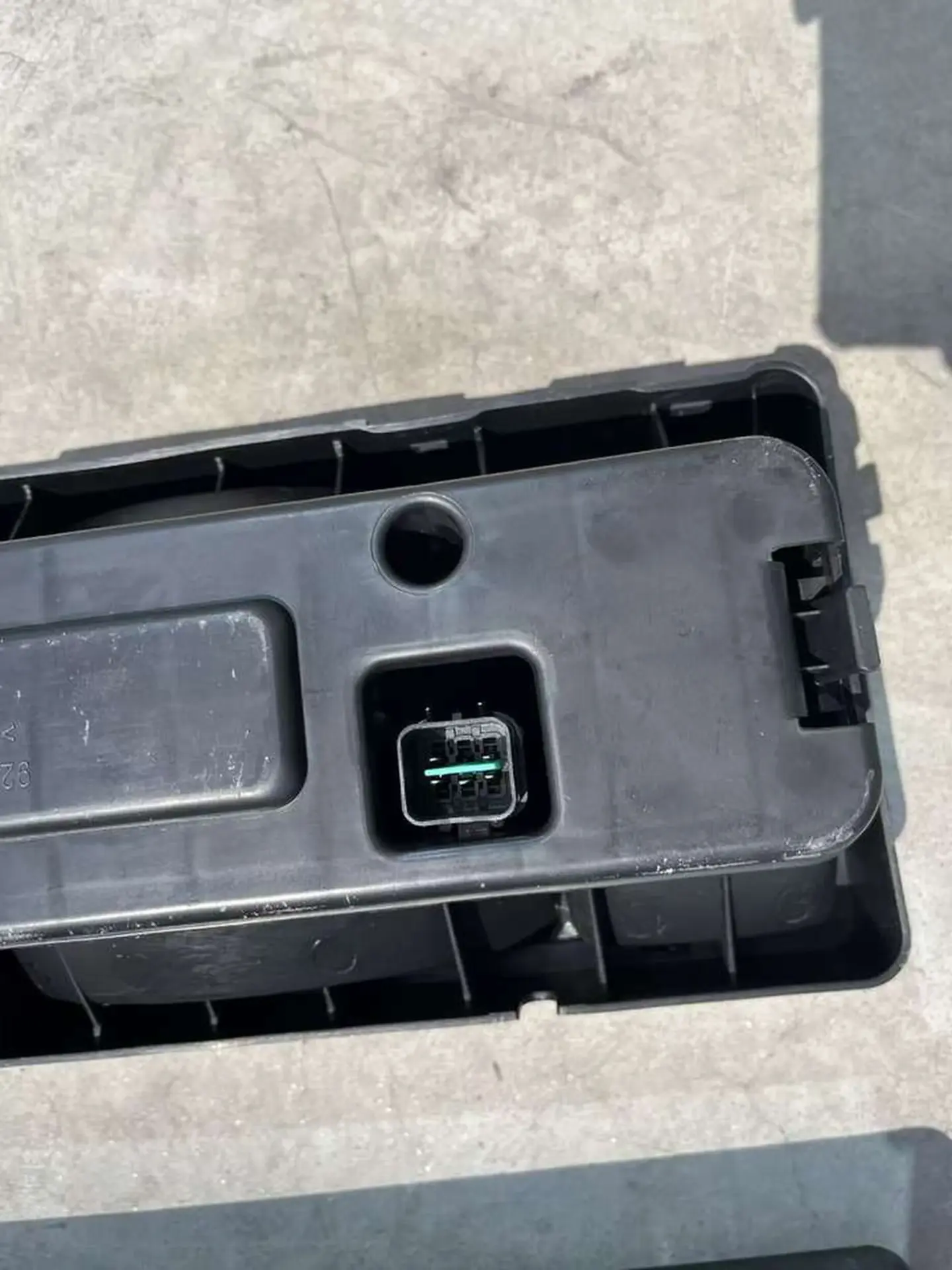 Black Plastic / Metal Tail Light for Hyundai