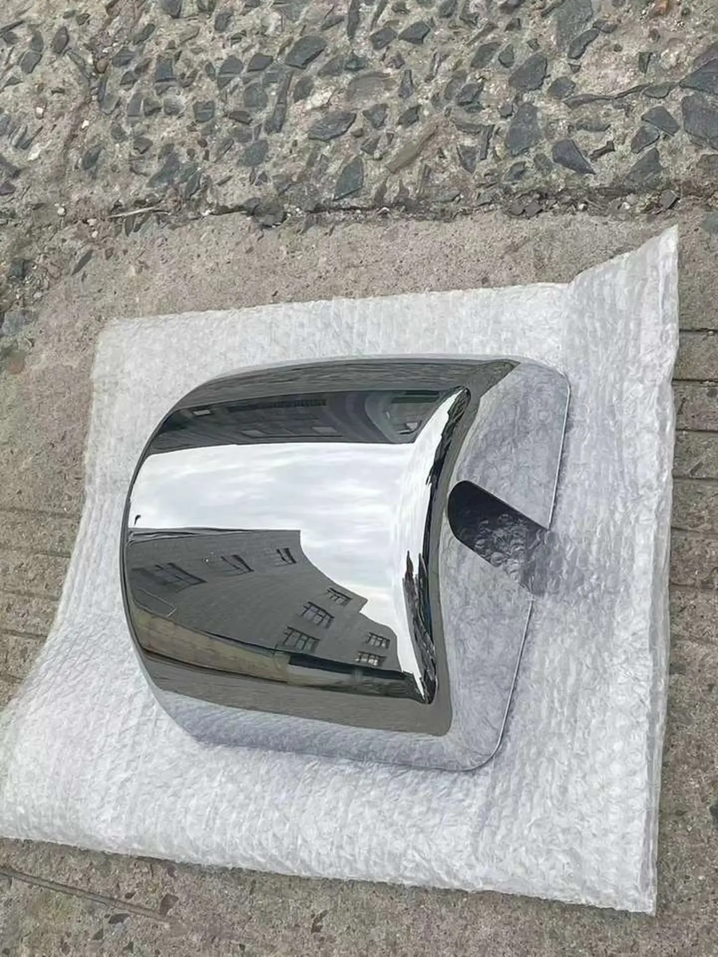 Chrome Plastic Mirror / Mirror Cover for Hyundai Trago