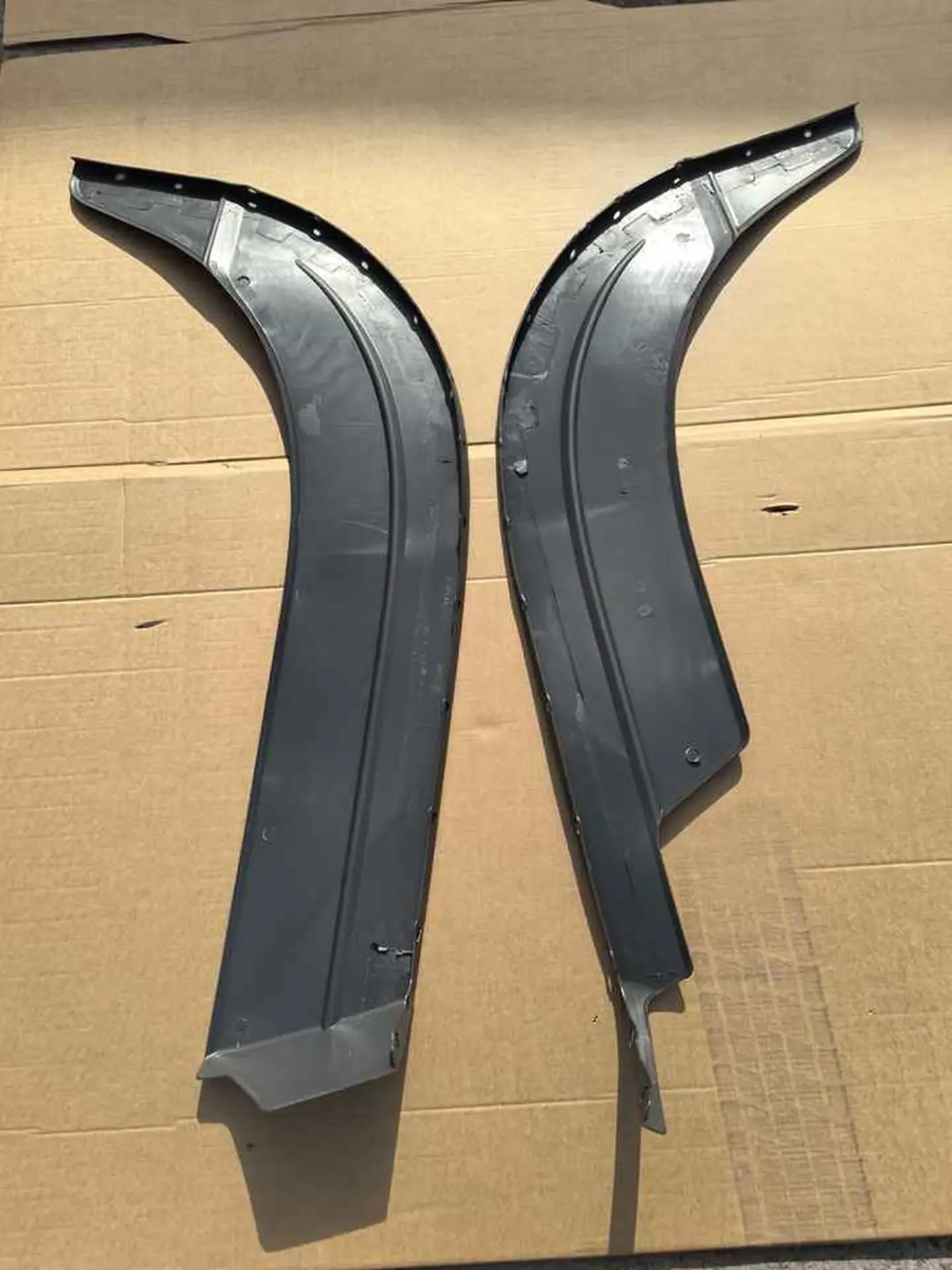 Black Plastic Fender / Mud Flap for Hino Victor