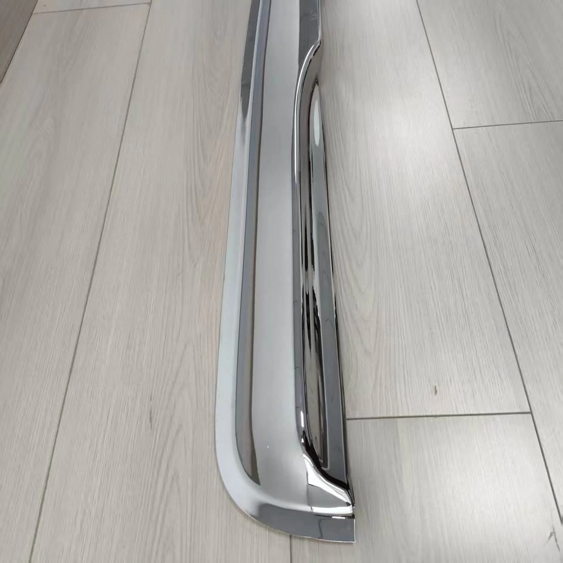 Chrome Plastic Rain Shield / Visor for Isuzu