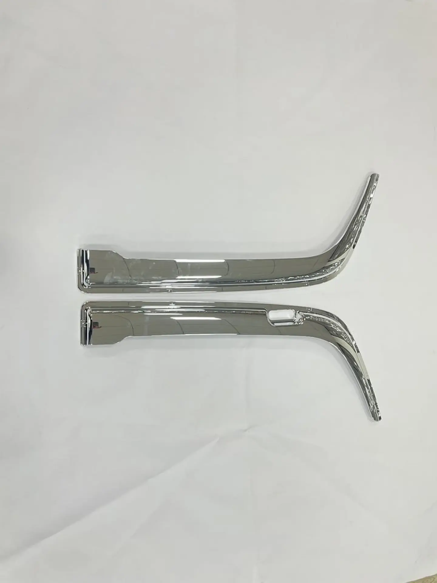 Chrome Plastic Rain Shield / Visor for Mitsubishi FM1524 / FM65F