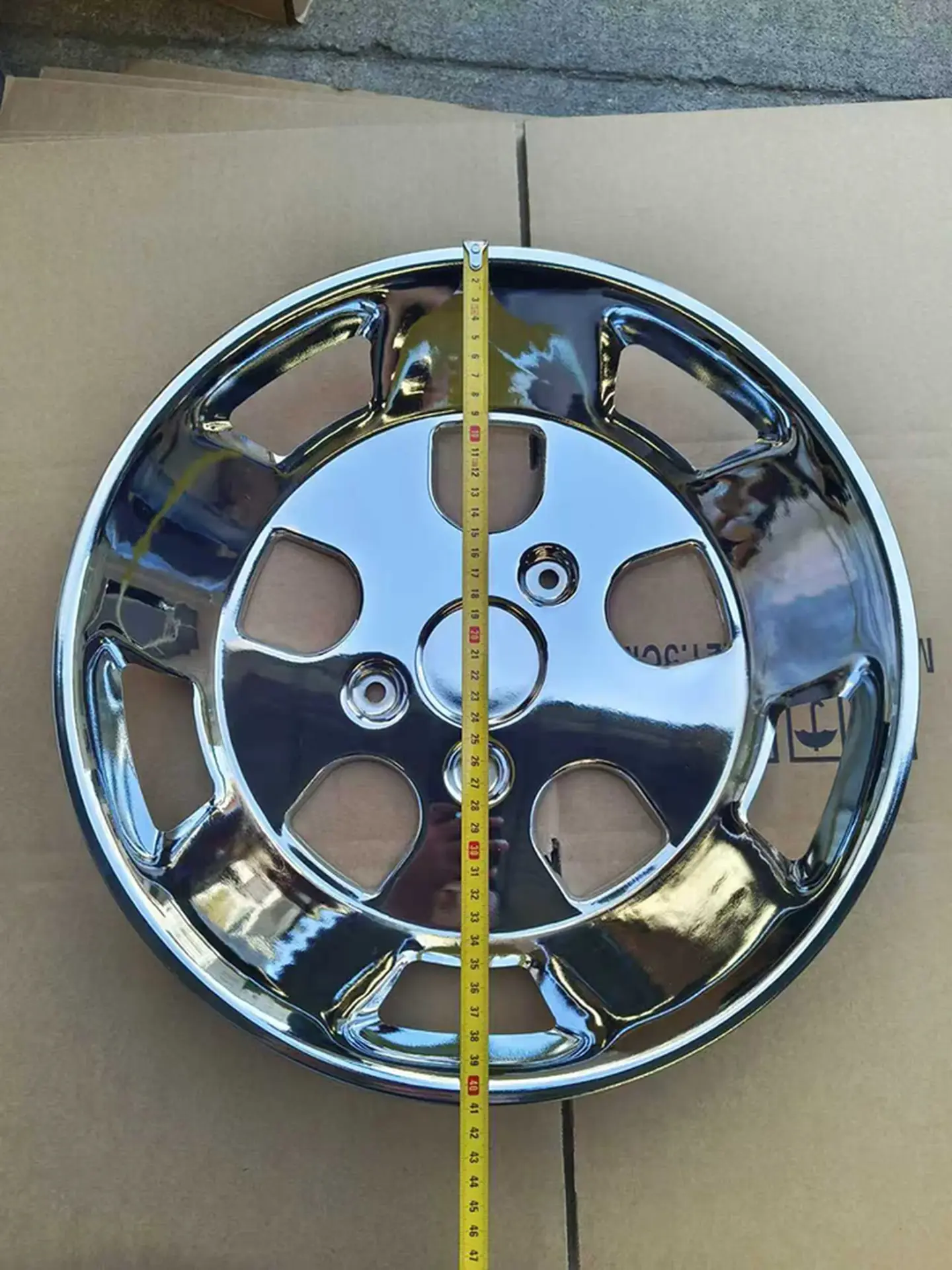 Chrome Stainless Steel / Metal Wheel Cover for Mitsubishi