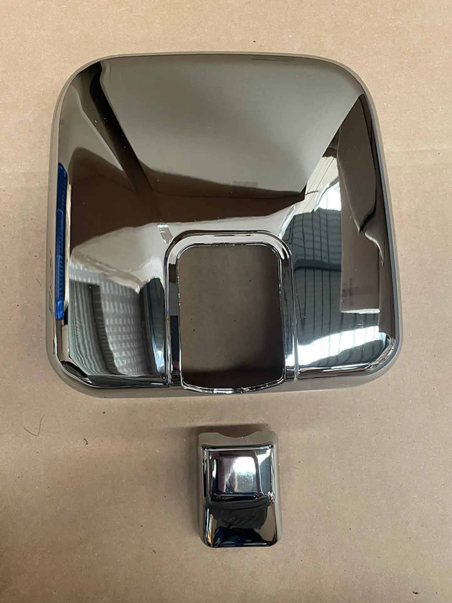 Chrome Plastic Mirror / Mirror Cover for Isuzu
