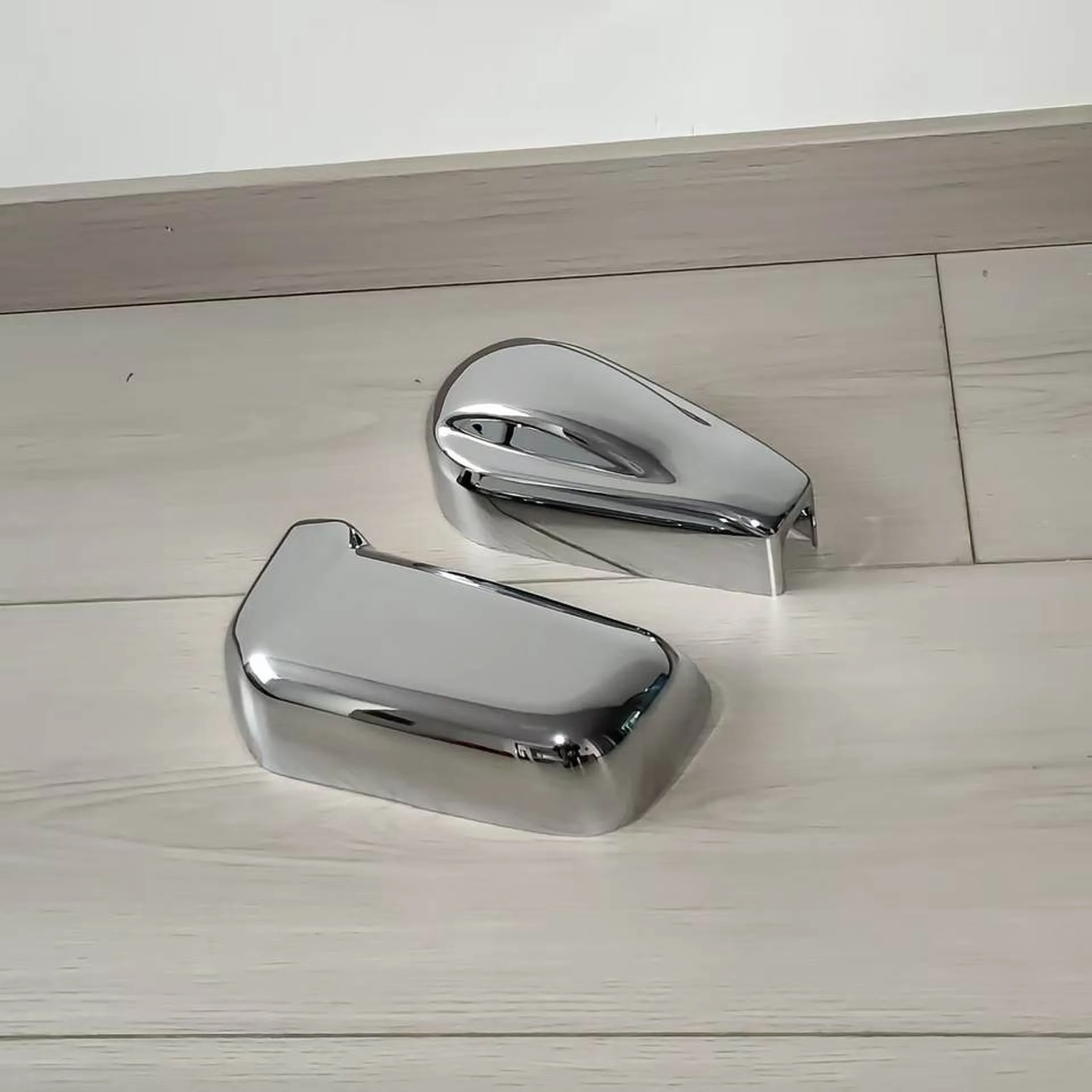 Chrome Plastic Mirror / Mirror Cover for Hino Dominator 500 / New 500