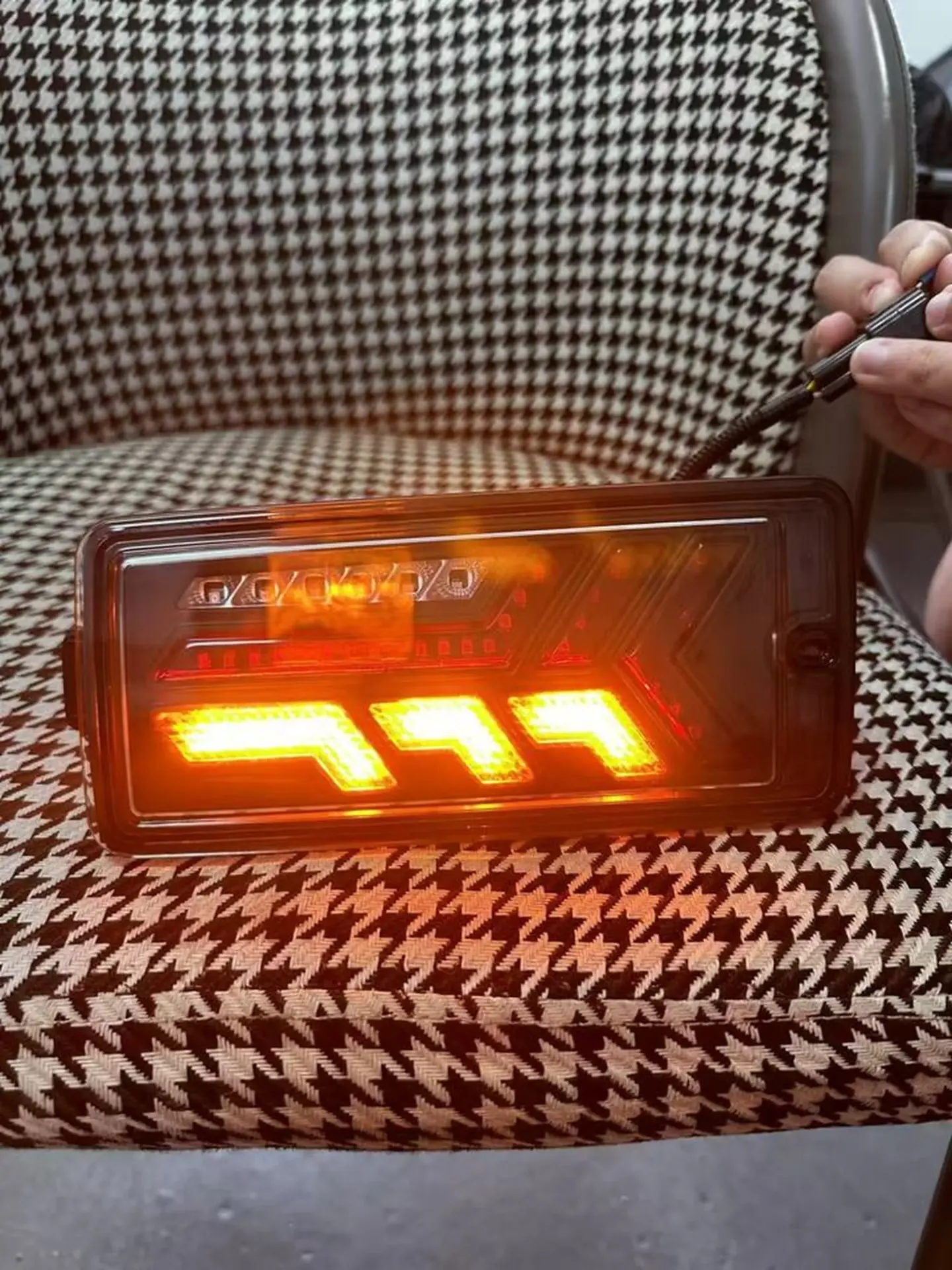 12V24V Black Plastic Tail Light for Daihatsu Hijet