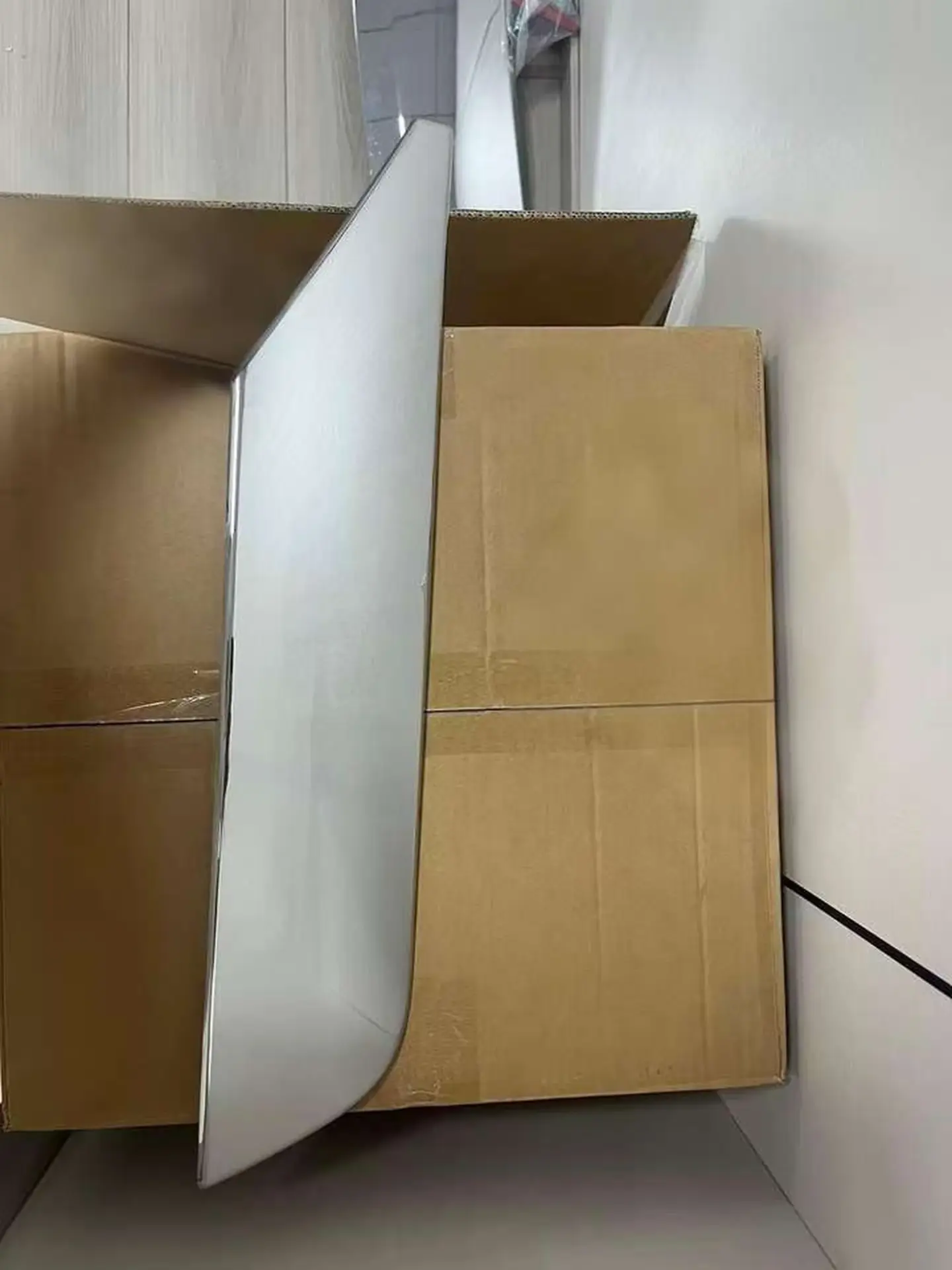 Chrome Plastic Front Panel / Garnish for Hino Mega 700