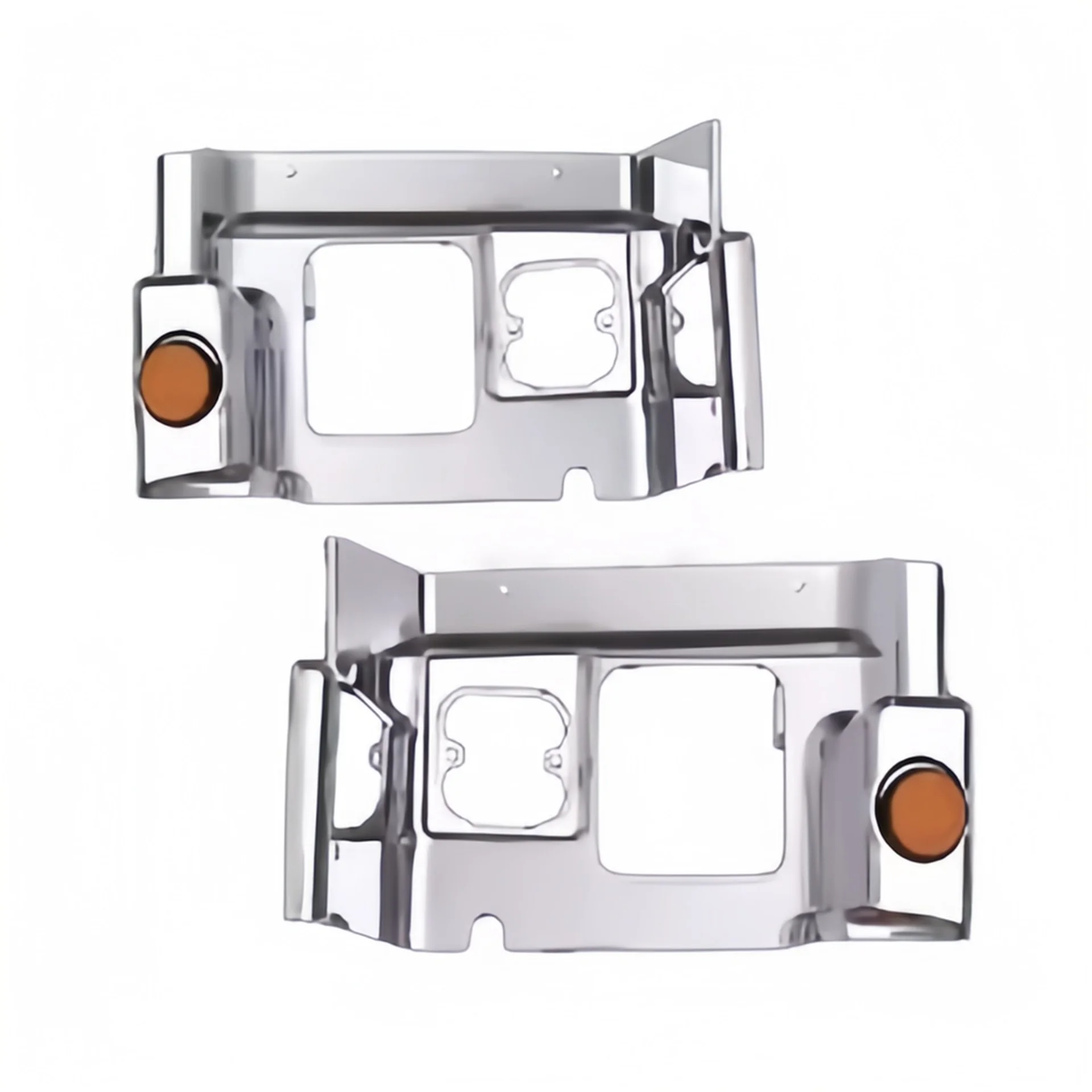 Chrome Plastic Step Panel for Hino Mega 700