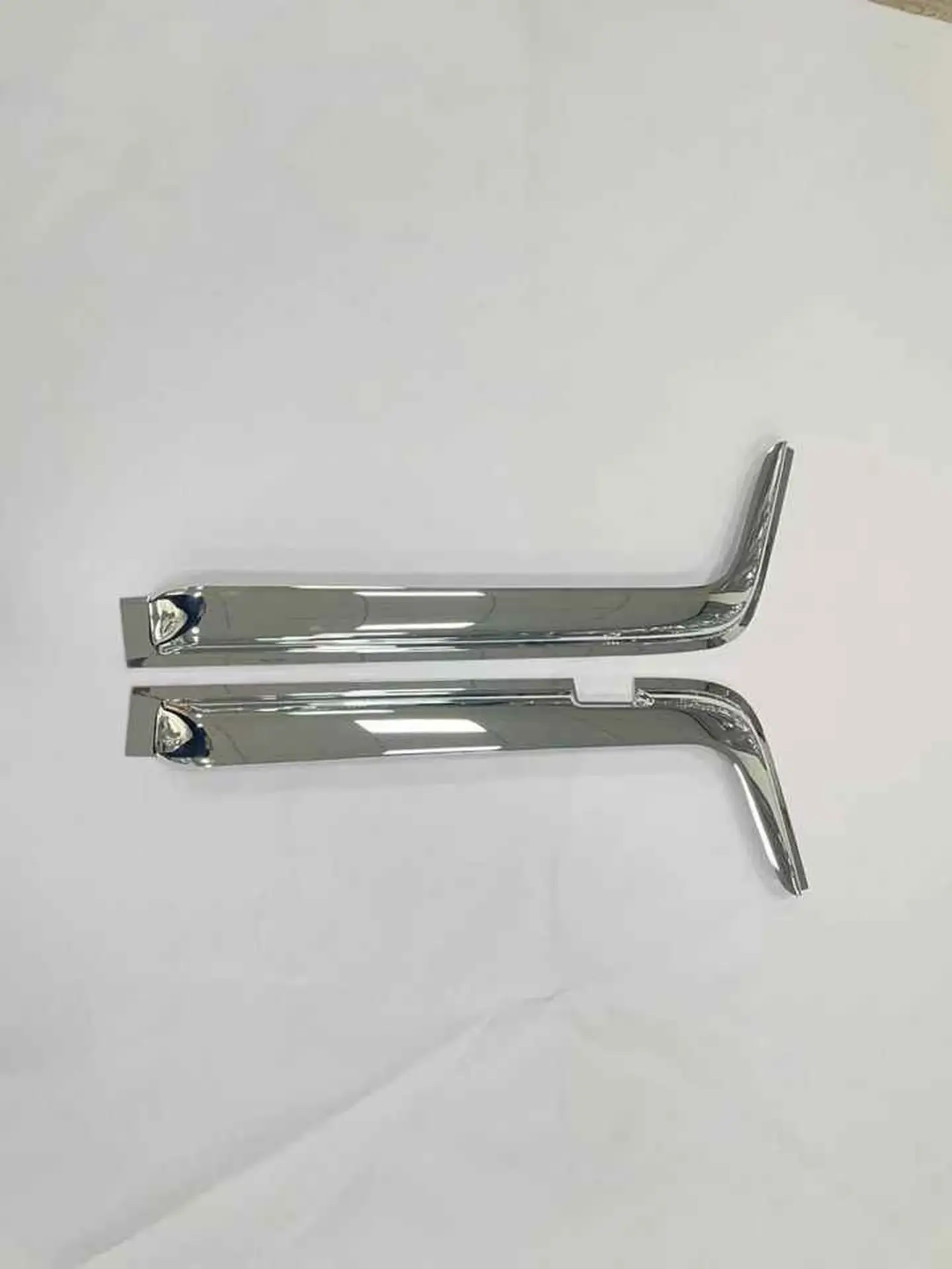 96CM Chrome / Black Plastic Rain Shield / Visor for Hino Profia
